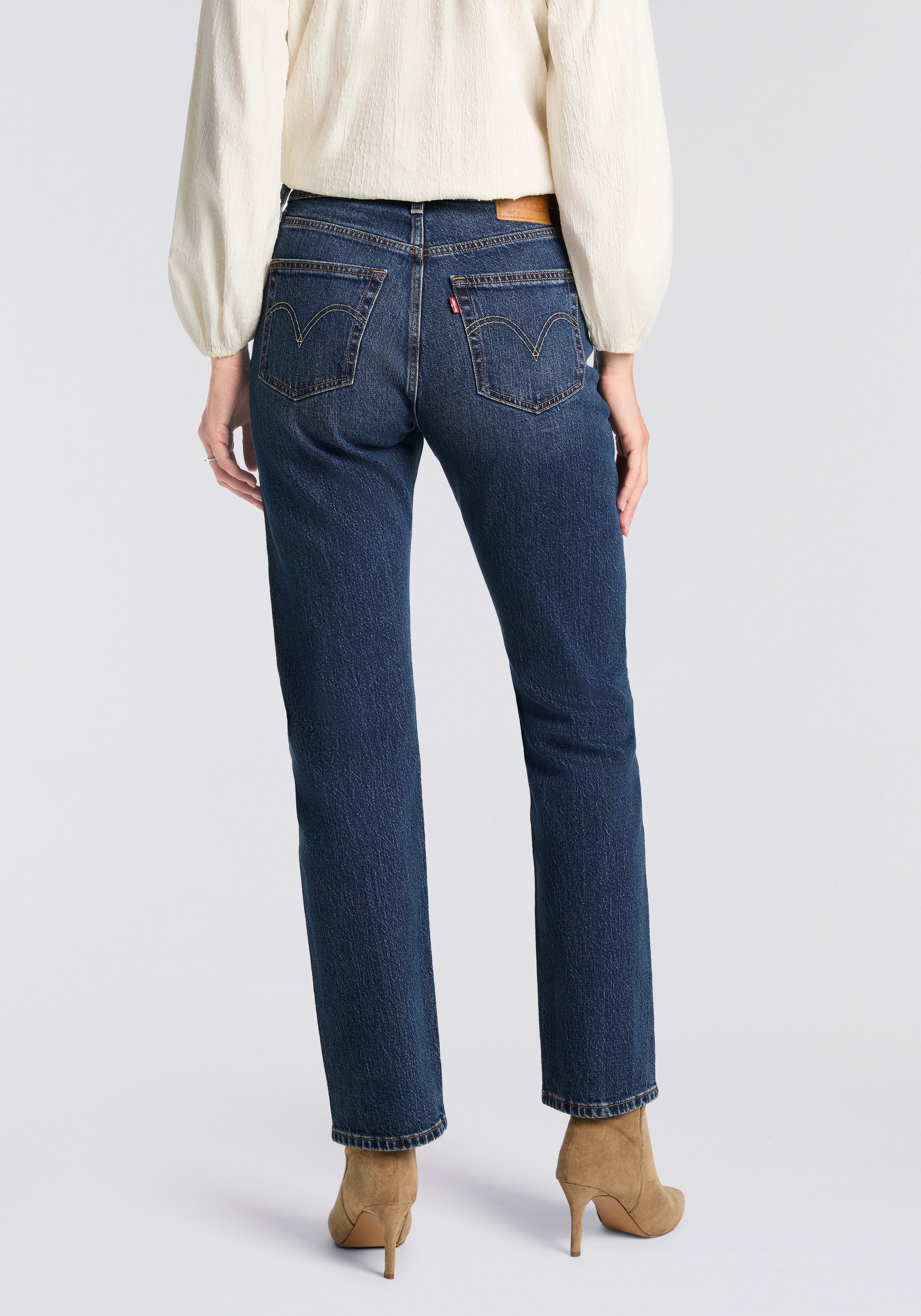 Levi's® Stretch-Jeans »LV Jeans 501 CURVE BLACKS« mit gerader Beinform