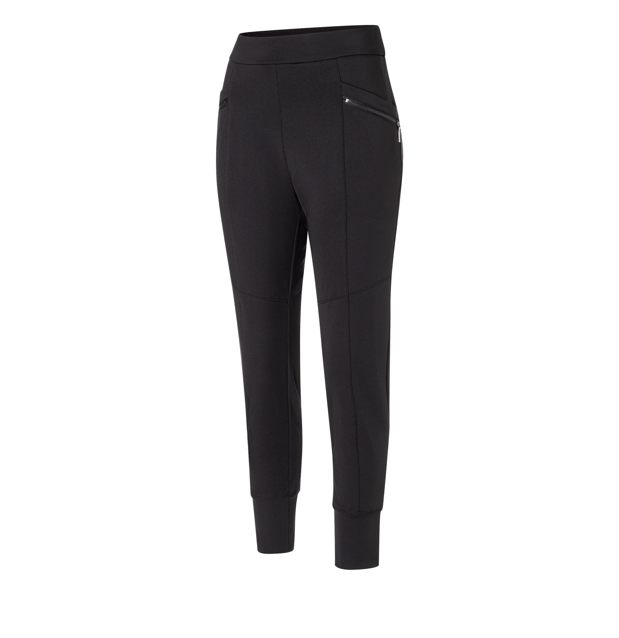 MAC Pantalon en tissu »HARMONY 2.3 zip«  Sommerhose mit elastischem Bund