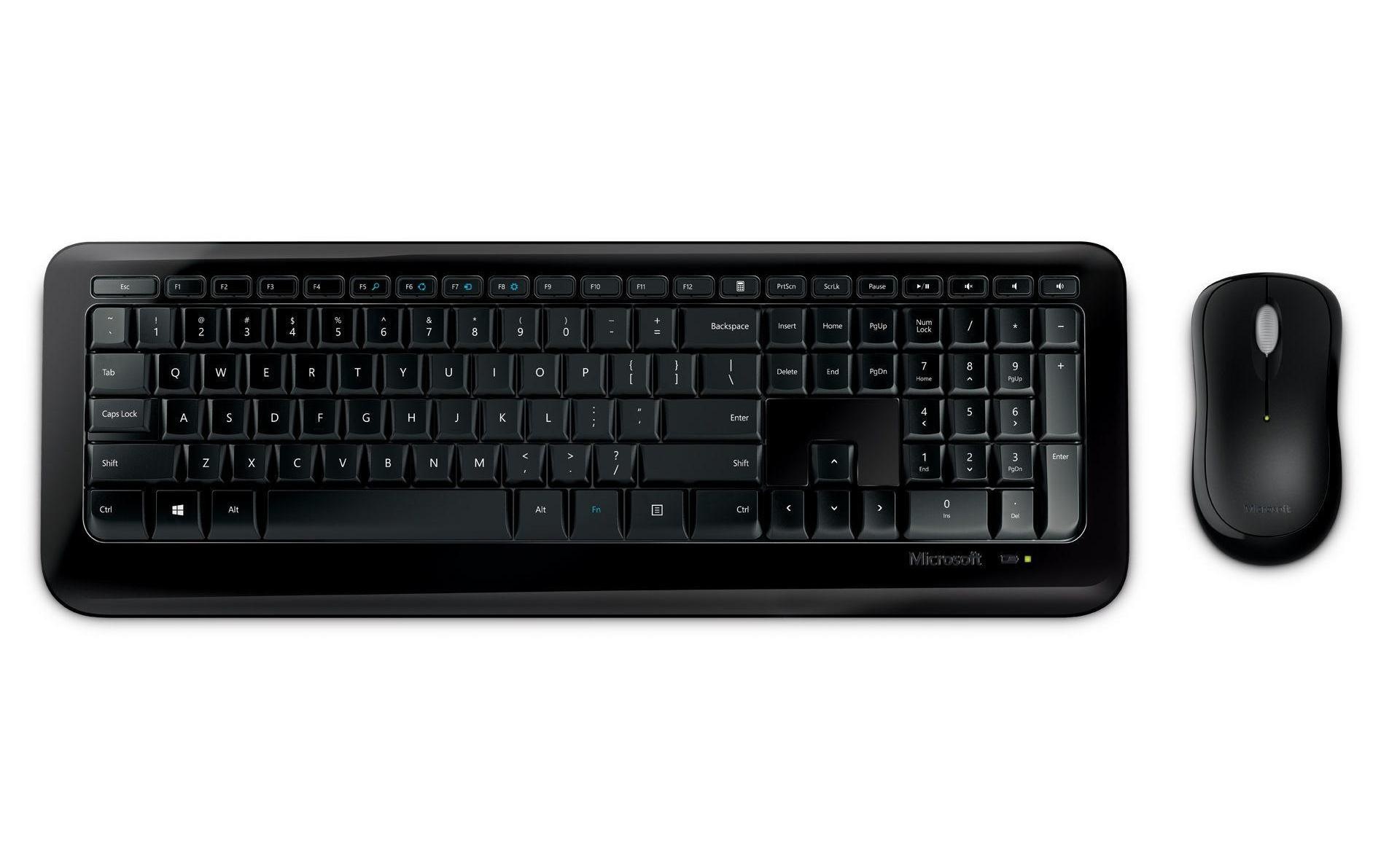 Microsoft Tastatur- und Maus-Set »850«, (Set, Tastatur-Maus-Set)