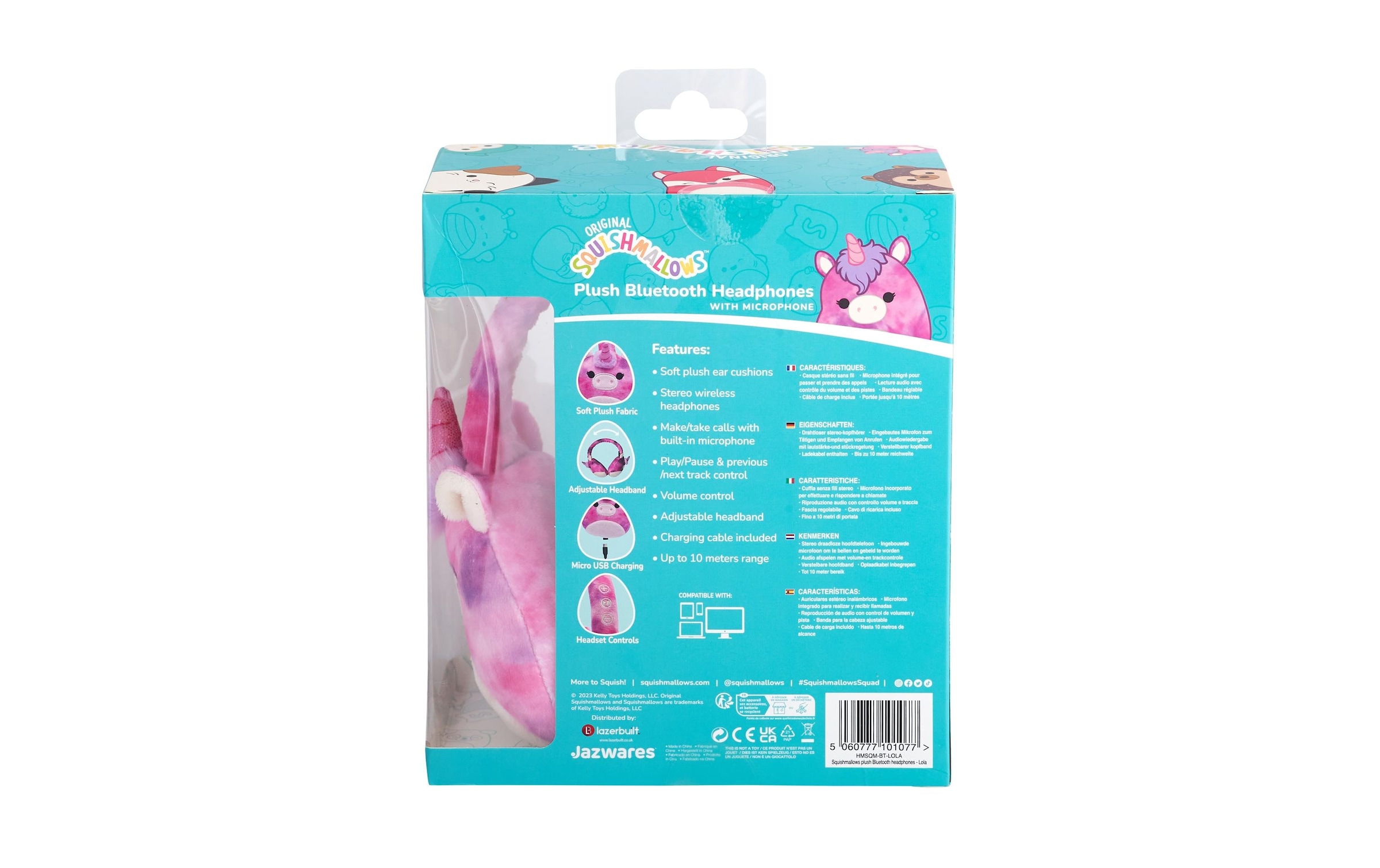 Squishmallow Casque supra-auriculaire »Lola Bluetooth«