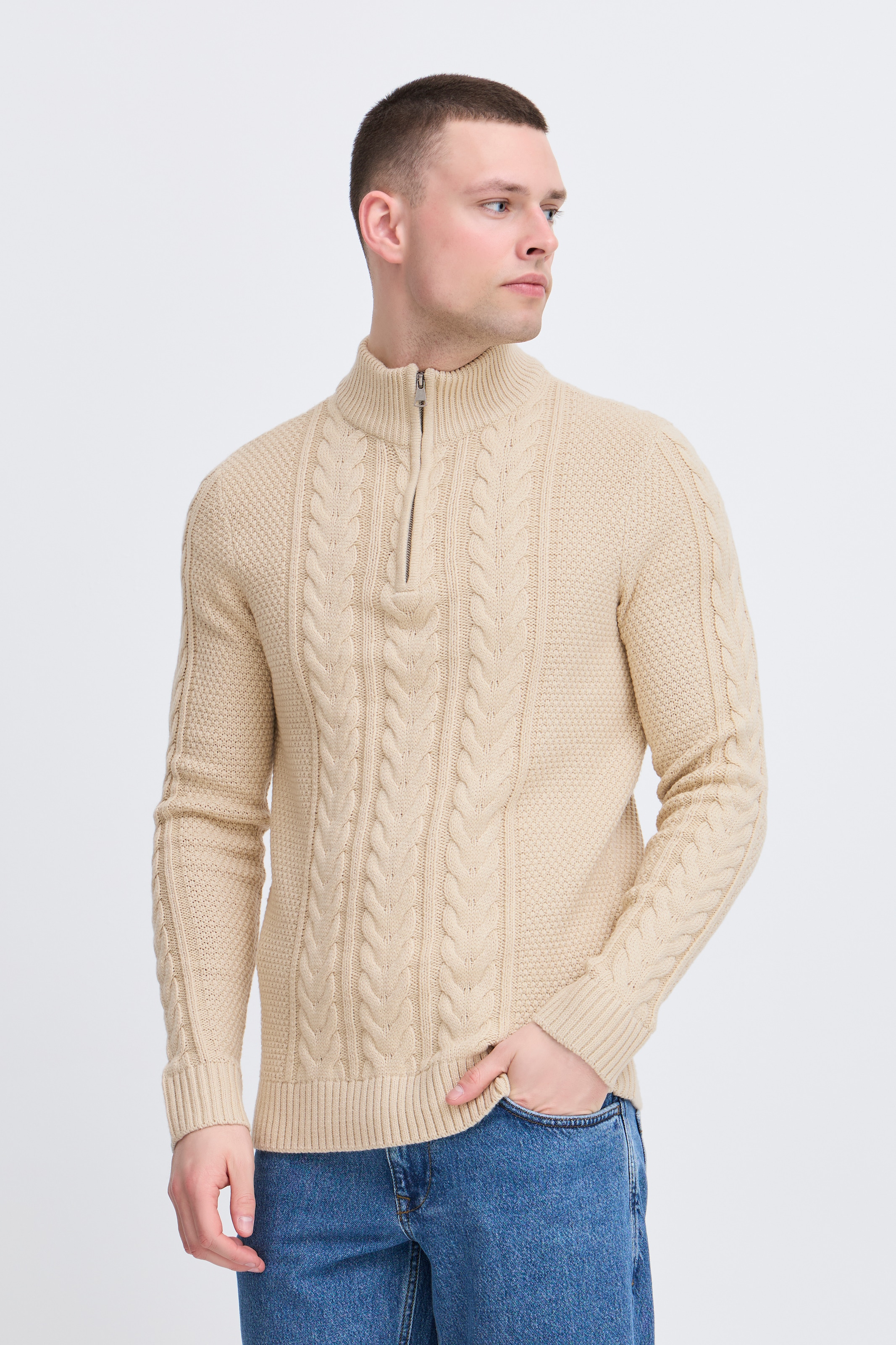 Image of Blend Stehkragenpullover "BHBASIM HalfZ"