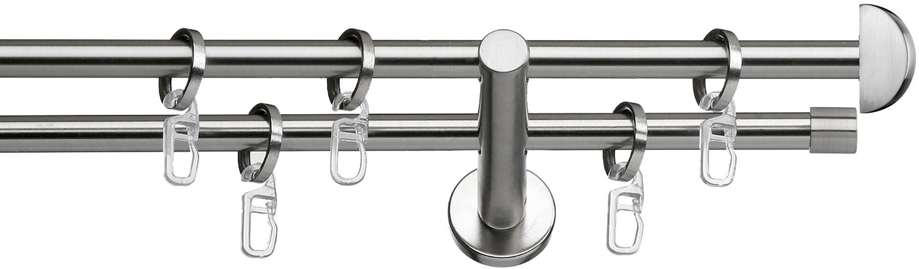 Image of indeko Gardinenstange »Soller«, 2 läufig-läufig, Fixmass bei Ackermann Versand Schweiz