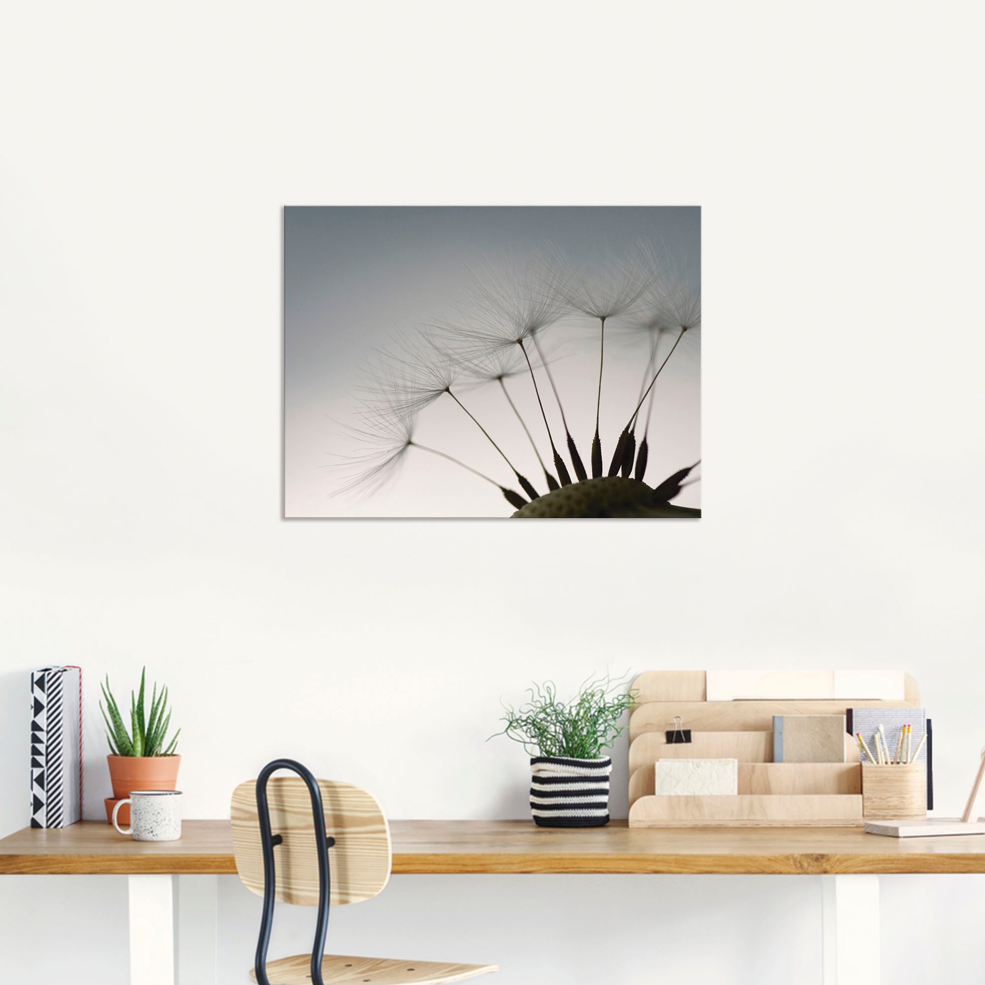Artland Wandbild »Pusteblumen-Samen I«, Blumen, (1 St.), als Alubild, Outdoorbild, Leinwandbild, Poster in verschied. Grössen