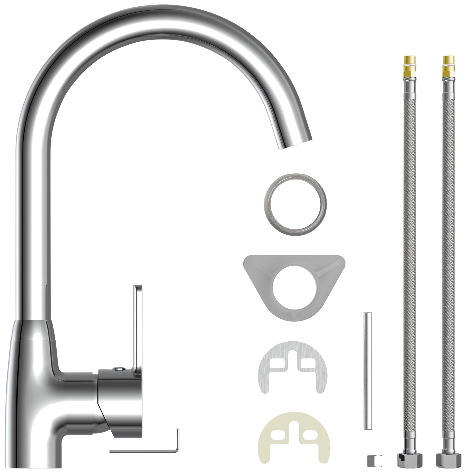 Eisl Robinet d'évier »DIZIANI« fonction Cold-Start / pivotant à 360°