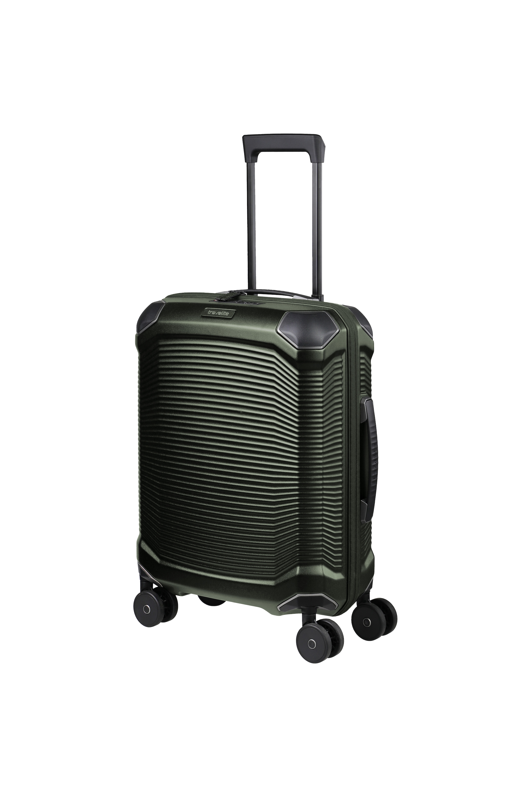 travelite Trolley »MILLENNIUM Reisekoffer Hartschale« 37 litre 4 Rollen en polycarbonate léger avec construction stable et compartimentation intérieure