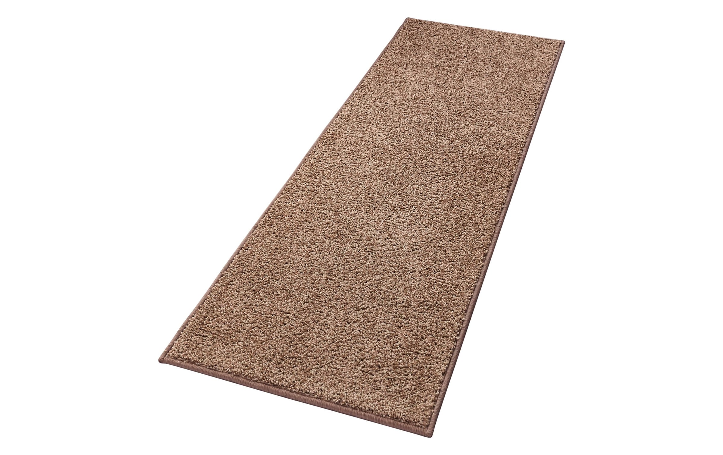 HANSE Home Teppich »Pure 100  Kurzflor« rechteckig 13 mm Höhe Kurzflor, uni, umkettelt, Läufer, Wohnzimmer, Kinderzimmer, Flur