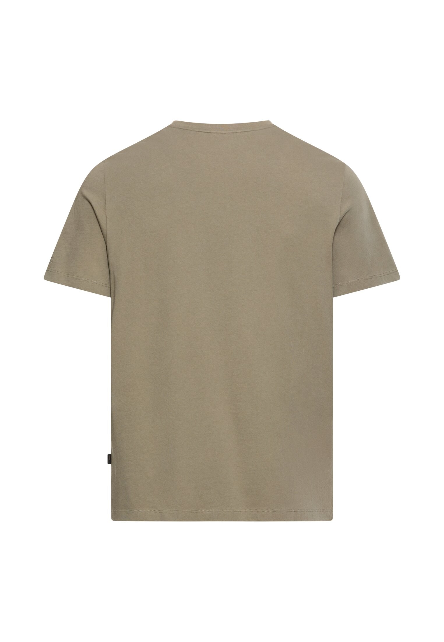 camel active T-shirt coupe normale, manches courtes, motif imprimé avec logo