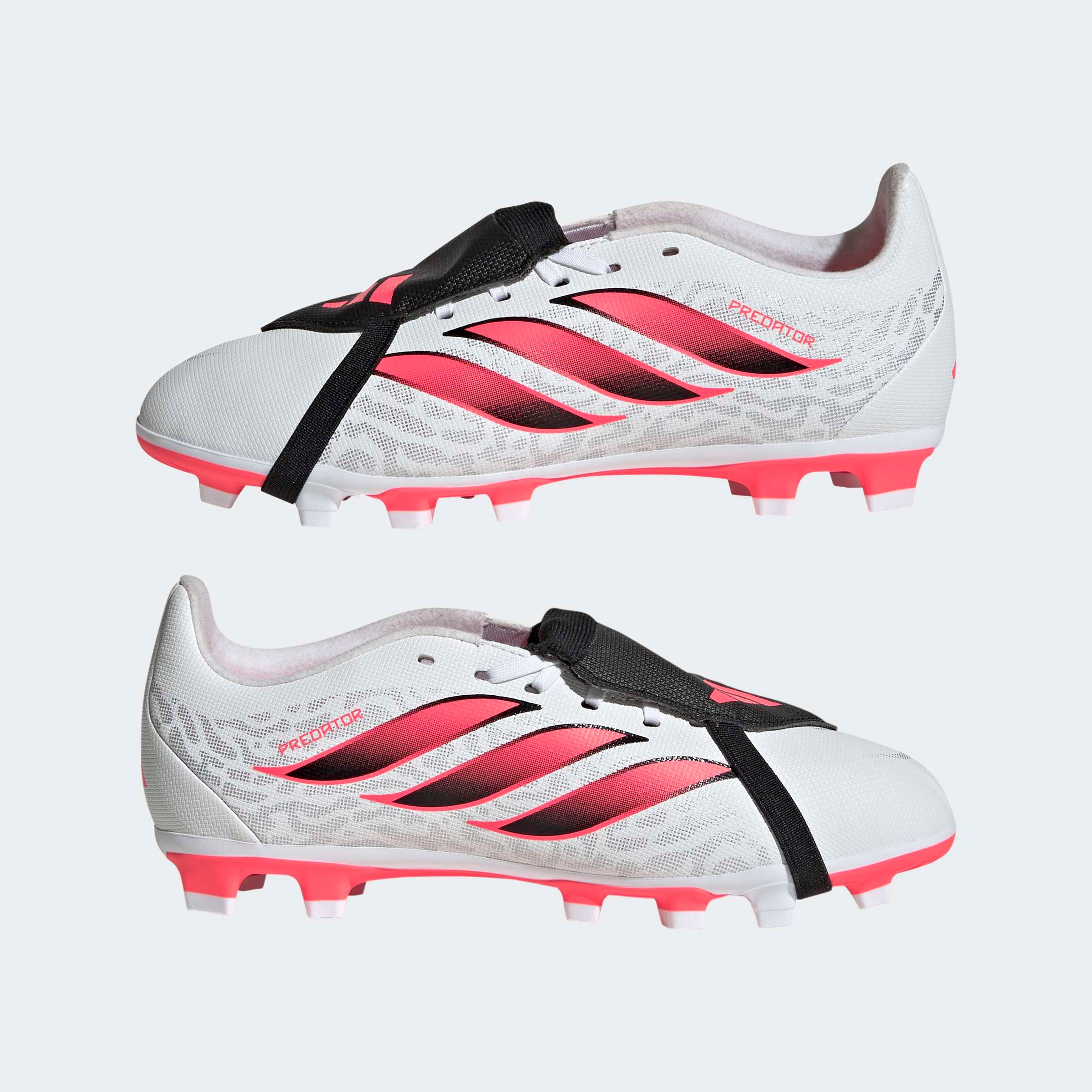 adidas Performance Chaussure de football »PREDATOR CLUB KIDS , FESTE BÖDEN/MULTI GROUND, UMSCHLAGBARE ZUNGE«  adapté à de nombreux types de sols, pour adolescents et enfants