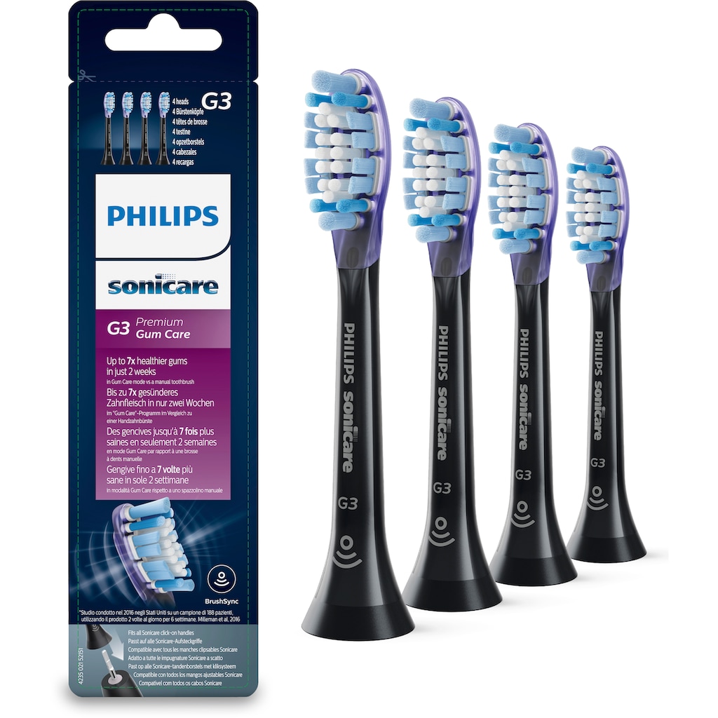 Philips Sonicare Aufsteckbürsten »G3 Premium Gum Care HX9054/33«
