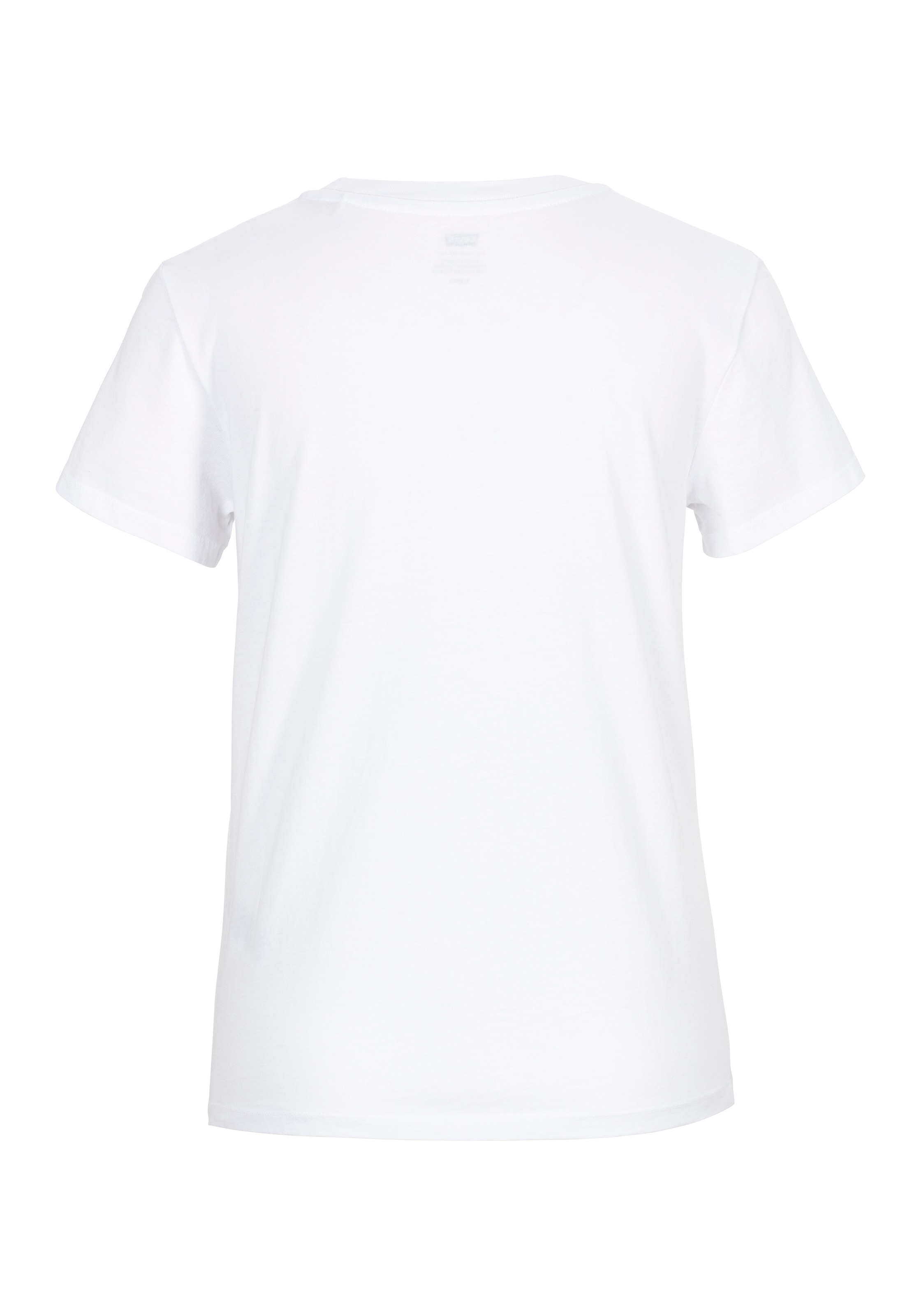 Levi's® Rundhalsshirt »THE PERFECT TEE«, mit Logo im Metallic-Holo Print