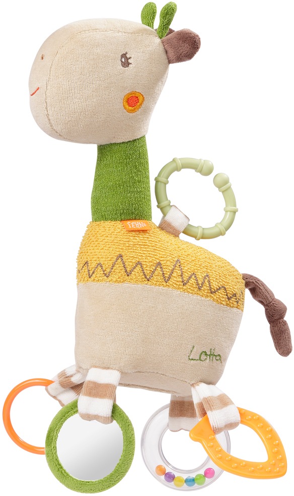 Image of Fehn Greifspielzeug »Loopy & Lotta Activity-Giraffe«, mit Ring bei Ackermann Versand Schweiz