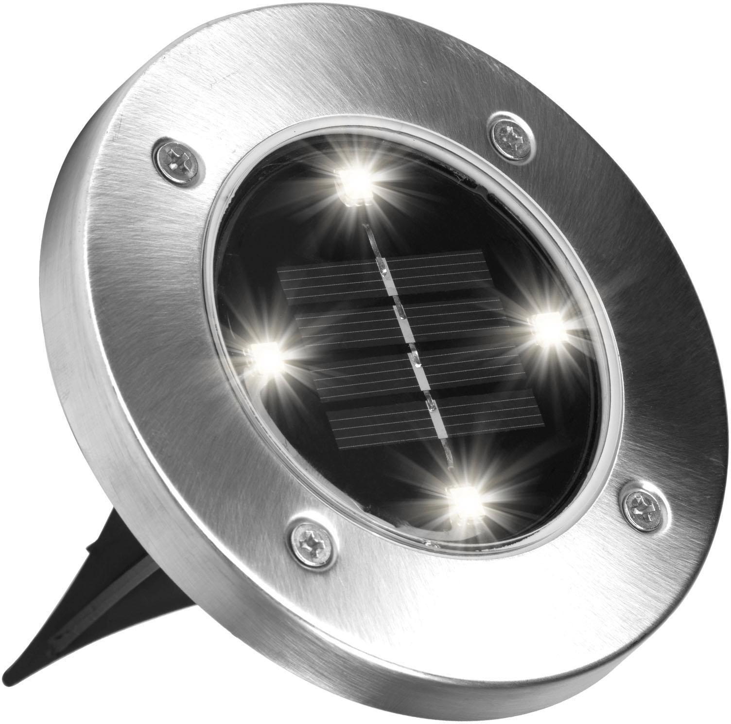 Image of MediaShop LED Gartenleuchte »DISK LIGHTS«, LED-Board, Set mit 8 Stück bei Ackermann Versand Schweiz