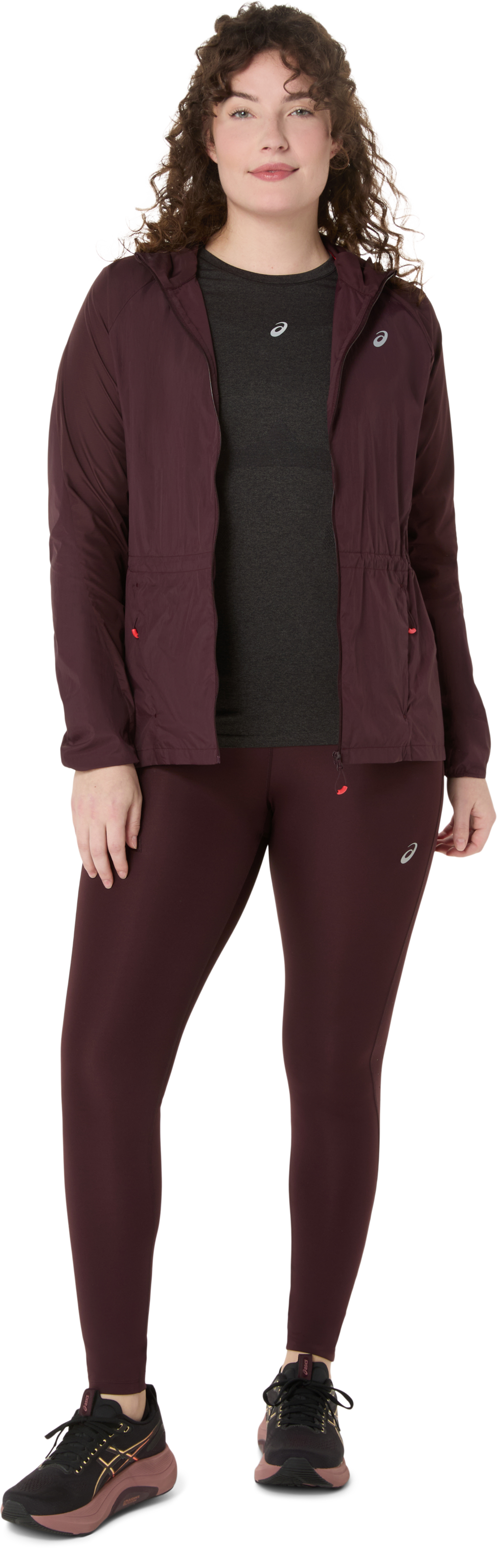 Asics Cuissards de course »ROAD HIGH WAIST TIGHT«  Séchage rapide, respirant, réfléchissant