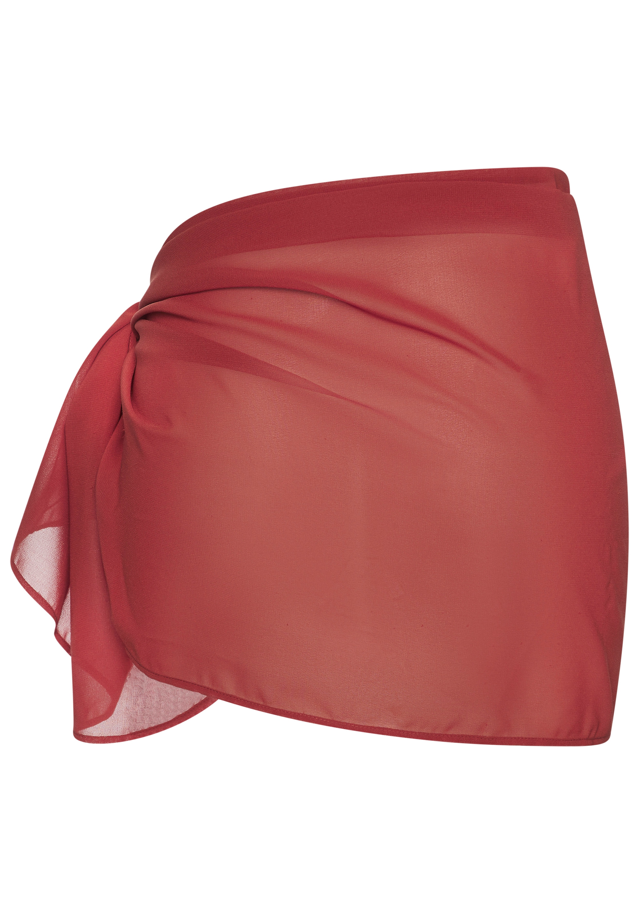 Buffalo Jupe de plage »aus leicht transparenter Chiffonware« Paréo, jupe courte portefeuille, couvrant de plage