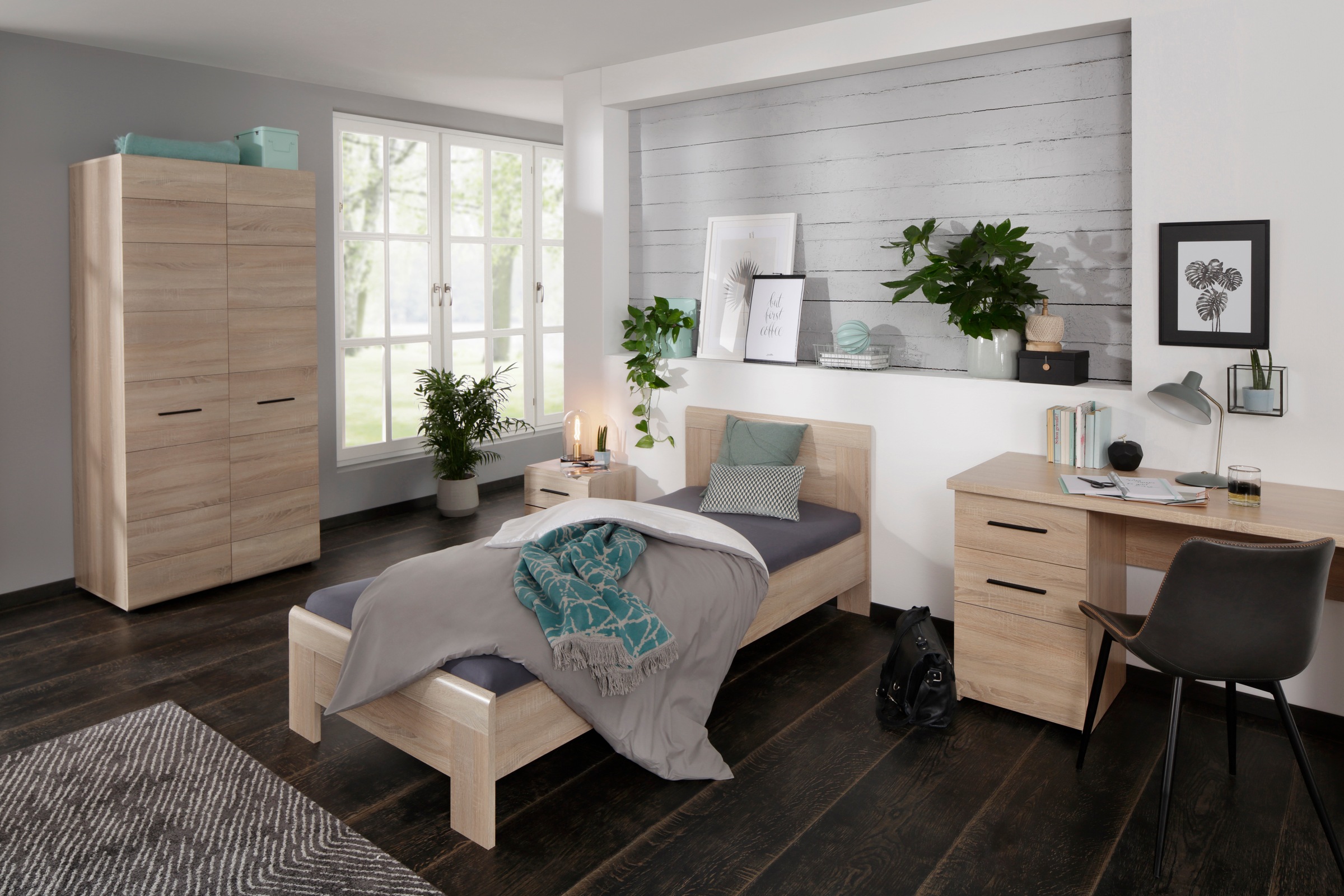 Image of Holzzone Bett »Solo«, ohne Rollrost bei Ackermann Versand Schweiz