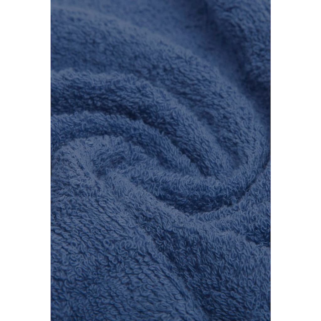 good morning Badetuch »Uni Towels«, (2 St.), mit gewebtem Rand