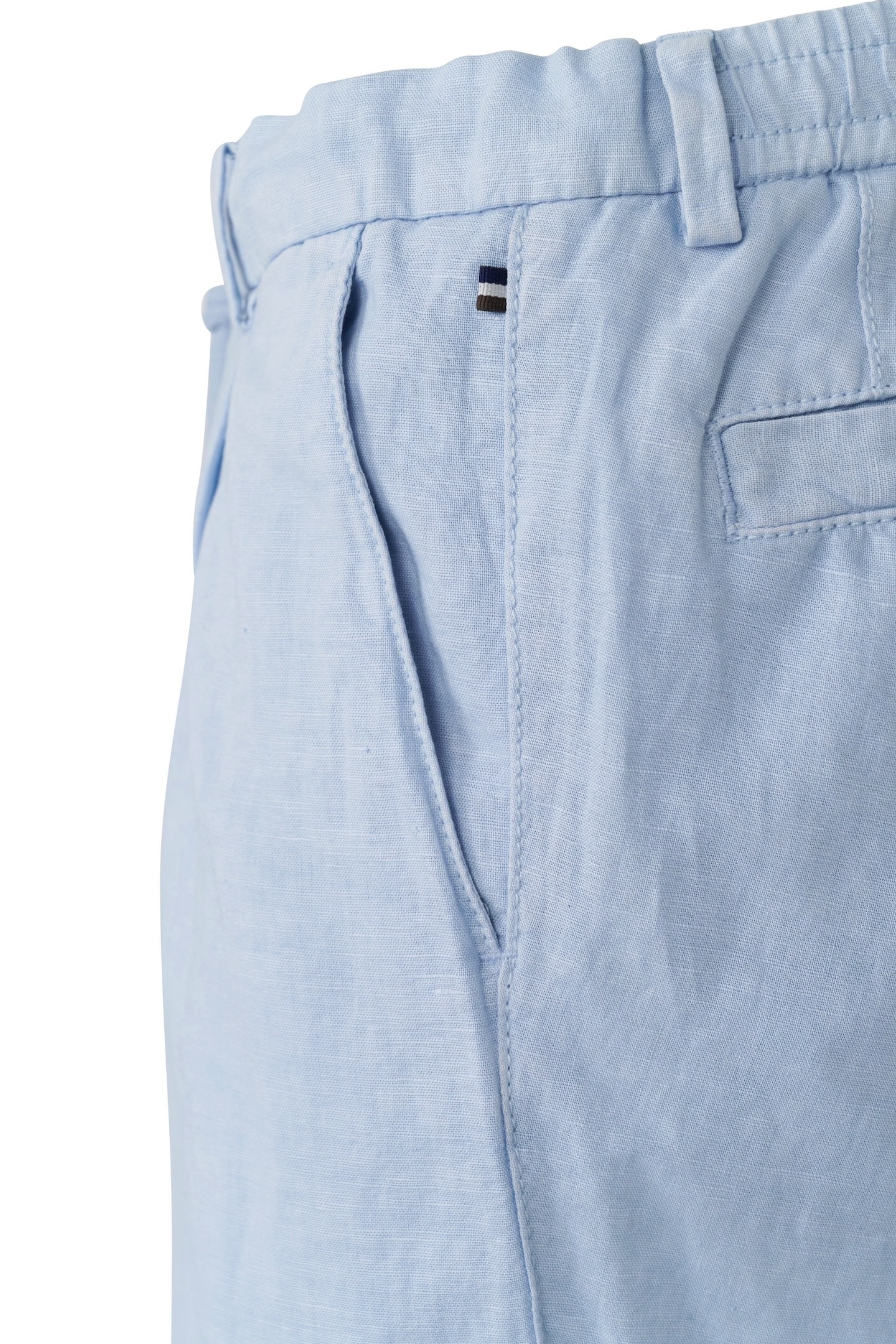 bugatti Bermudas, aus Leinen-Baumwollmix