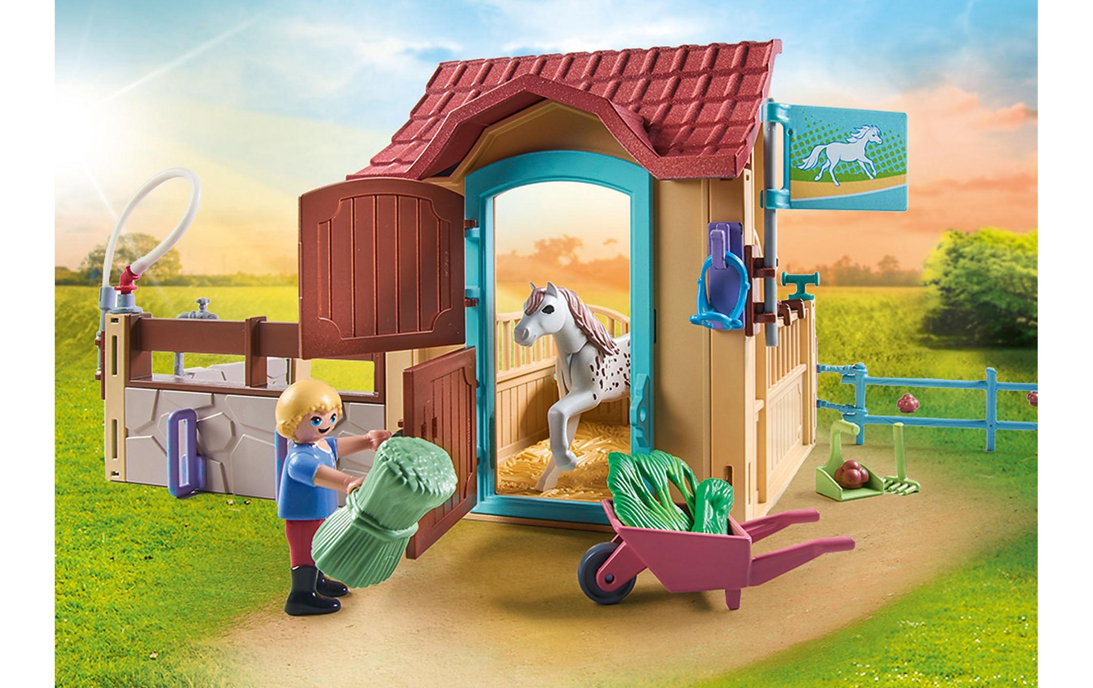 Playmobil® Spielbausteine »Horses of Waterfall Reitstall 71494«, (100 St.)