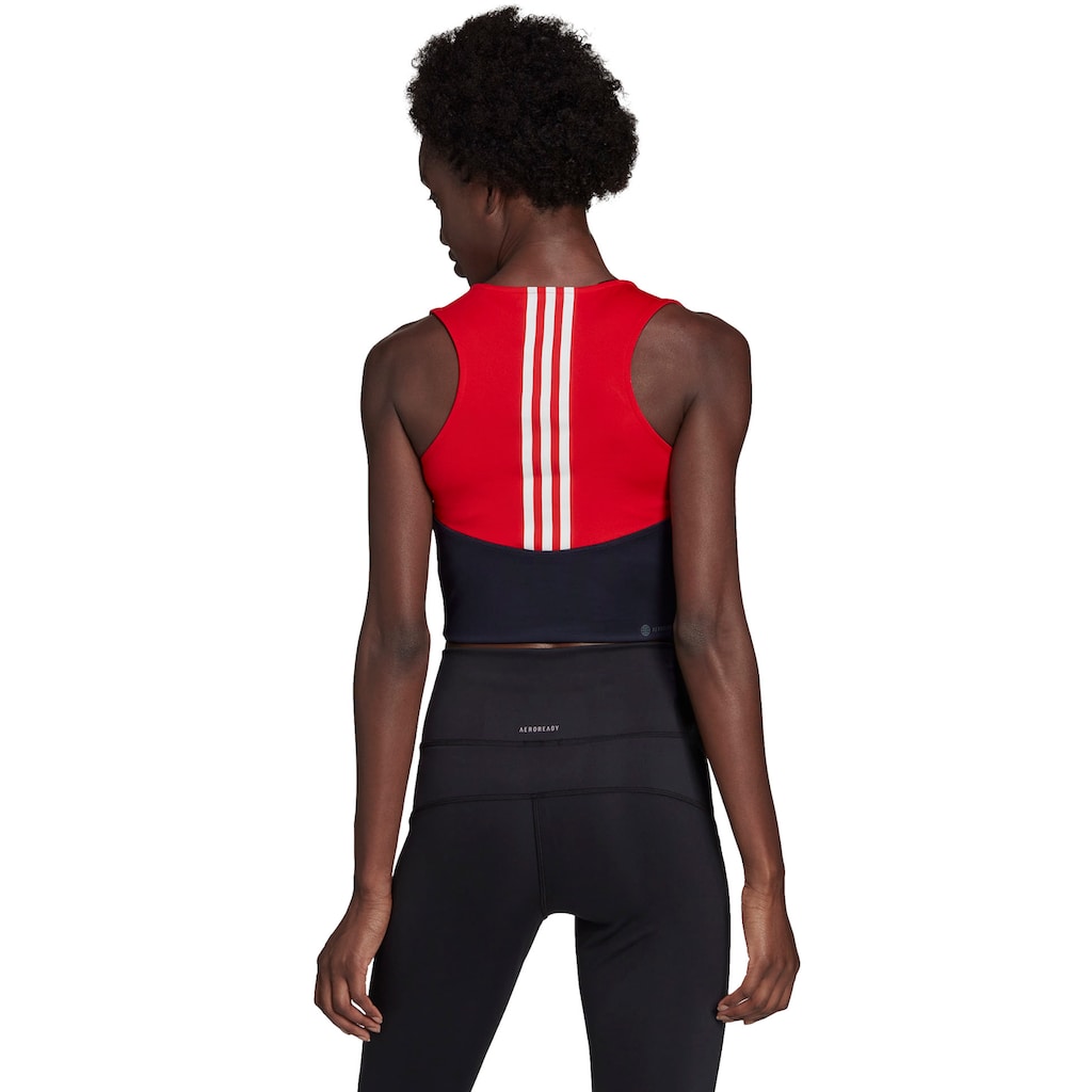 adidas Performance Tanktop »COLORBLOCK CROP TOP«