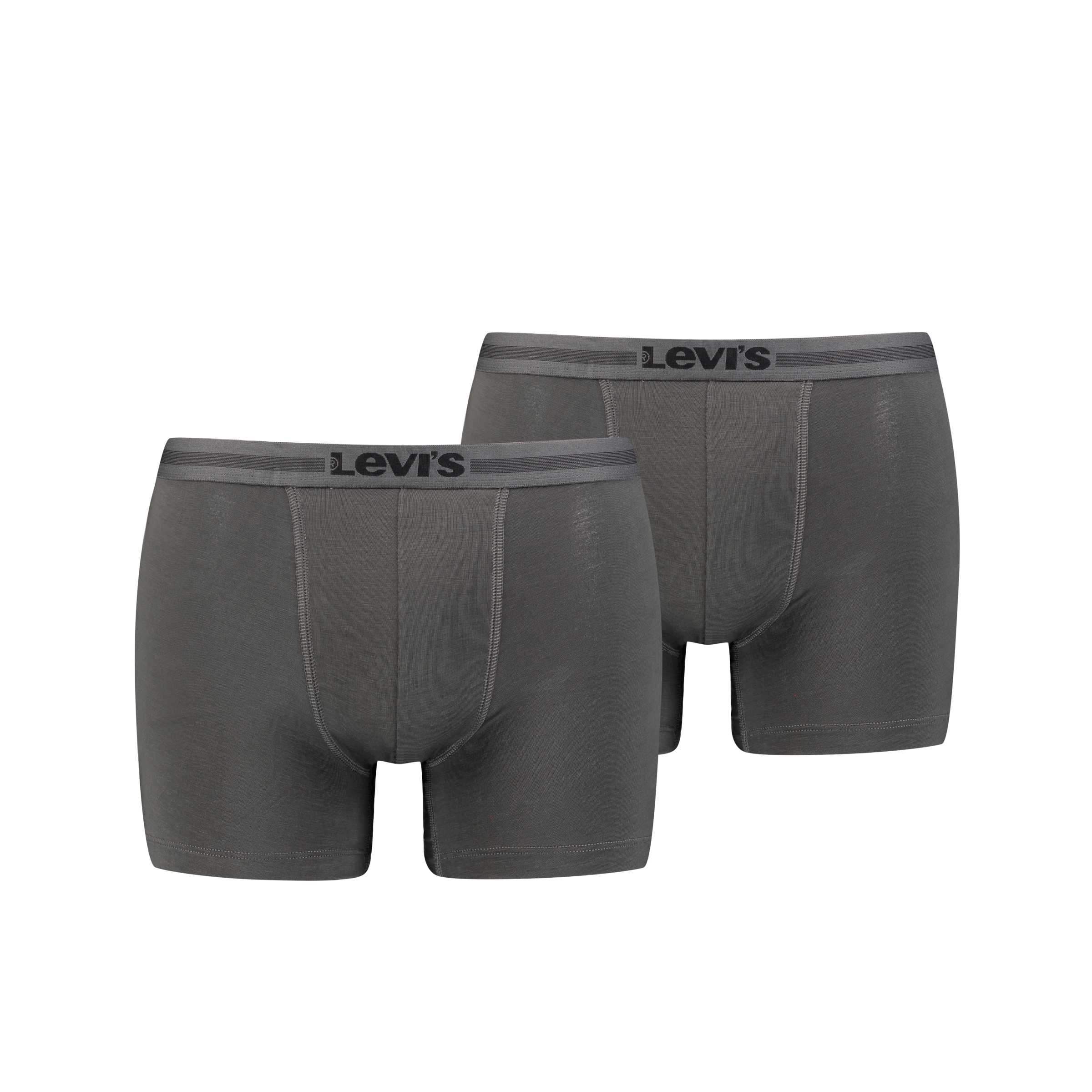 Image of Levis Boxershorts "LEVIS MEN TENCEL BOXER BRIEF 2P" Packung, 2er Pack, 2 Stk. mit breitem Logobund