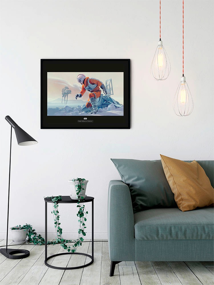 Komar Bild »Star Wars Classic RMQ Hoth Battle Pilot«, Star Wars, (1 St.), Wandbild zur Dekoration im Kinderzimmer - ohne Rahmen