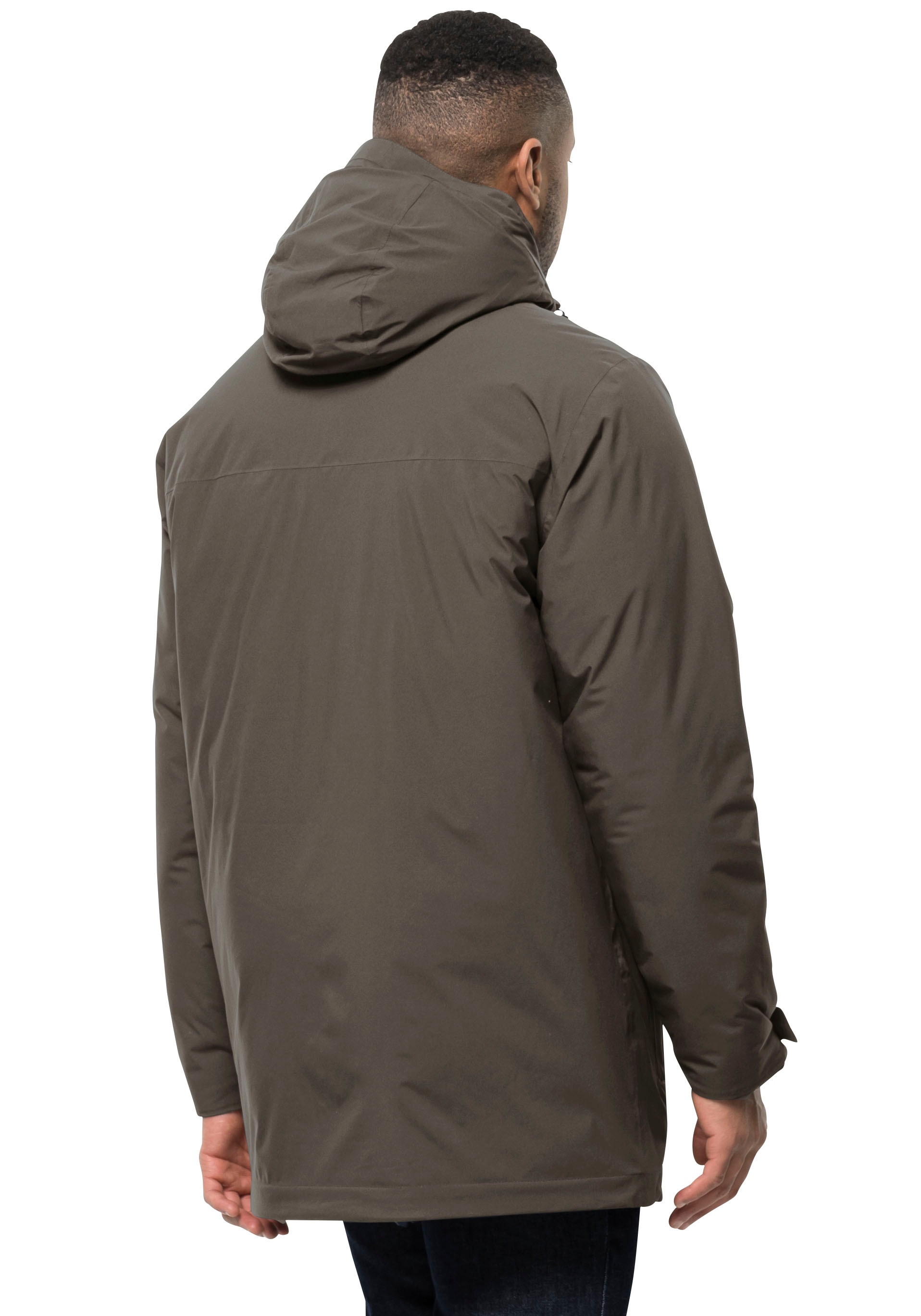 Jack Wolfskin Funktionsparka »KOENIGSBAU«, mit Kapuze, Winterjacke mit Kunstfaserfüllung