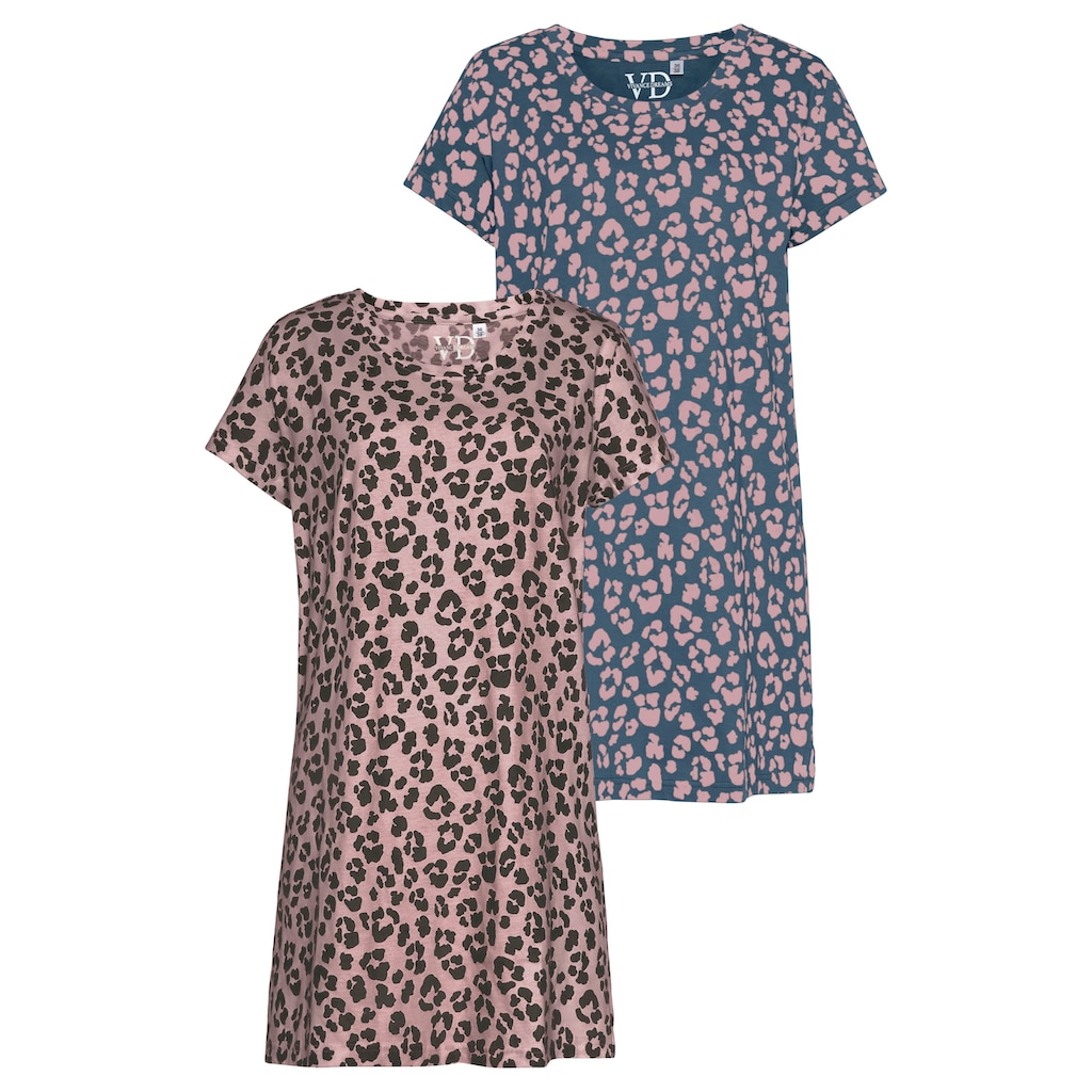 Vivance Dreams Sleepshirt, (2er-Pack)