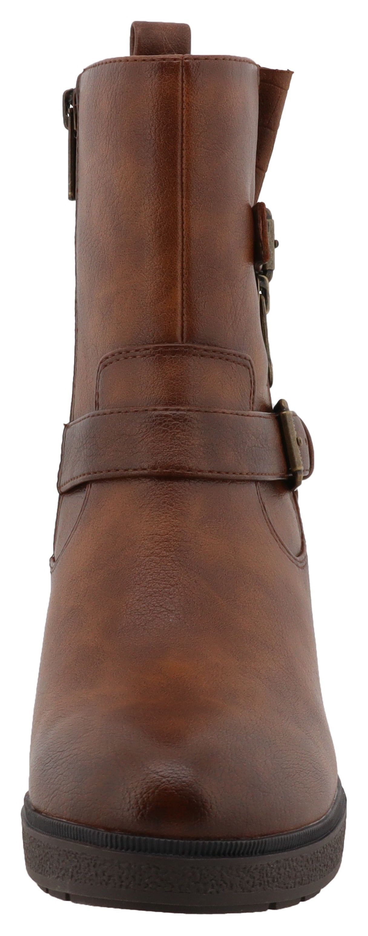 Mustang Shoes Winterstiefelette »Nana«  Boots, Winterstiefelette mit Reissverschluss