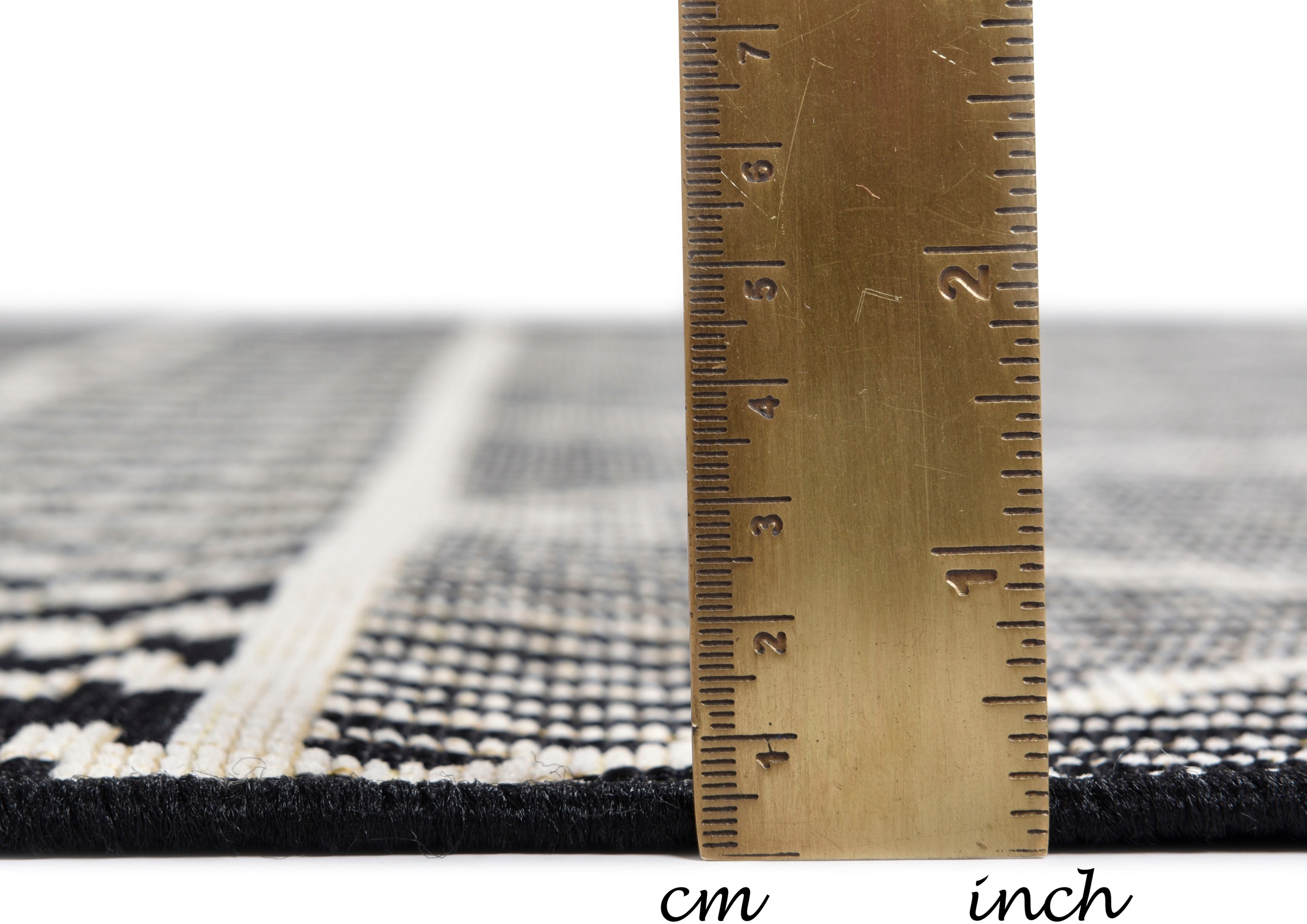 TOM TAILOR HOME Teppich »Funky Outdoor Geometric«, rechteckig, 5 mm Höhe, Flachgewebe, modernes Rauten Design, Outdoor geeignet, Wohnzimmer