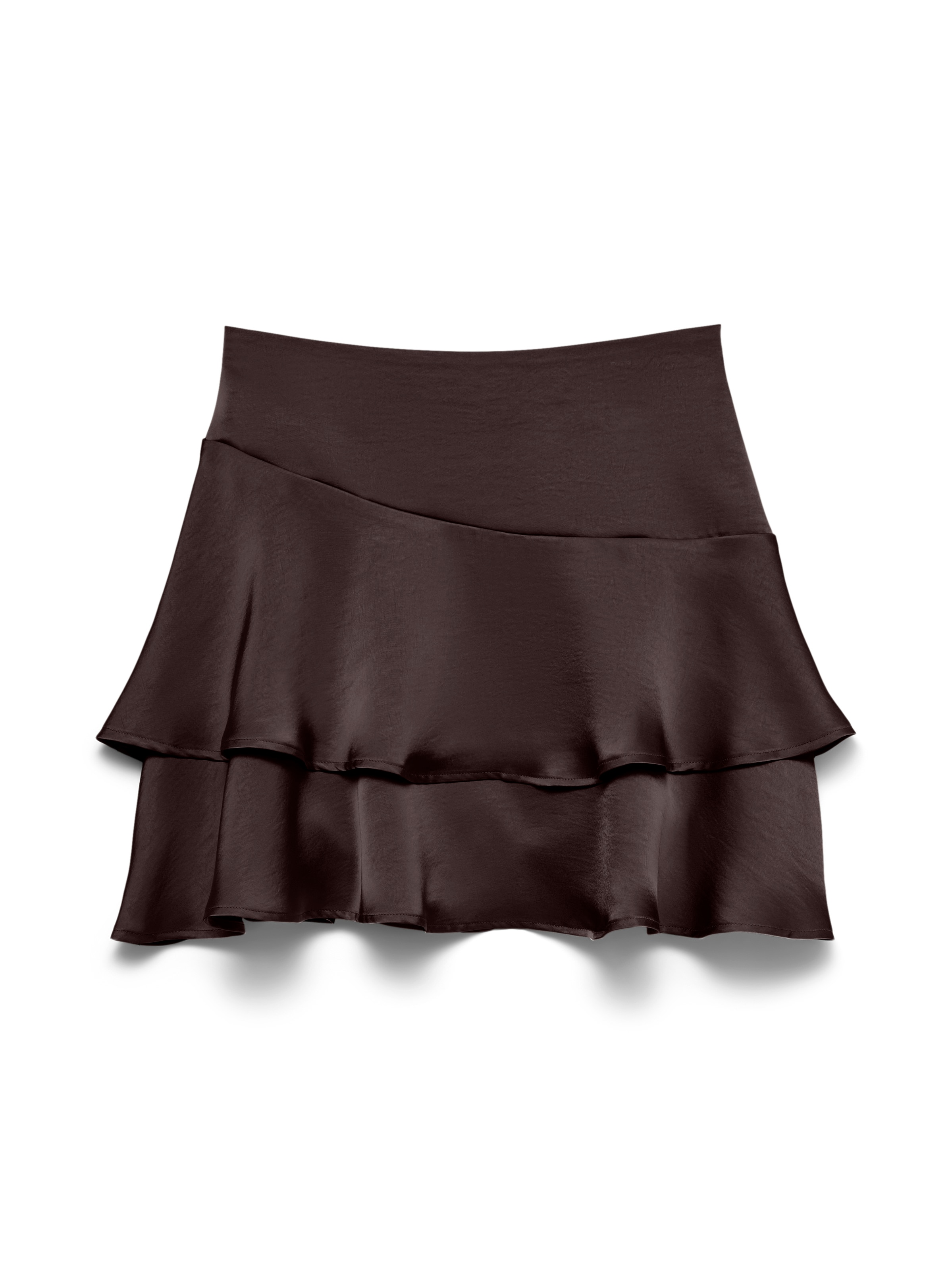 Vero Moda Stufenrock »VMMIRO MW SHORT DETAIL SKIRT WVN« Kunstfaser