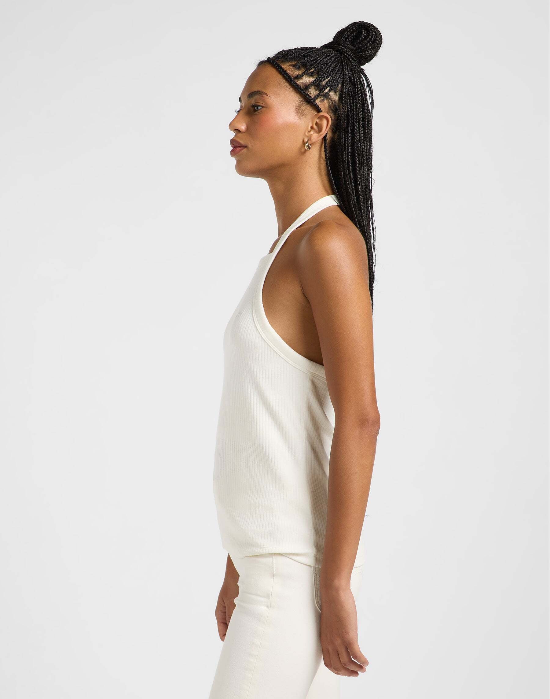 Lee® Kurzarmshirt »LEE Top Open Back Halter Top«