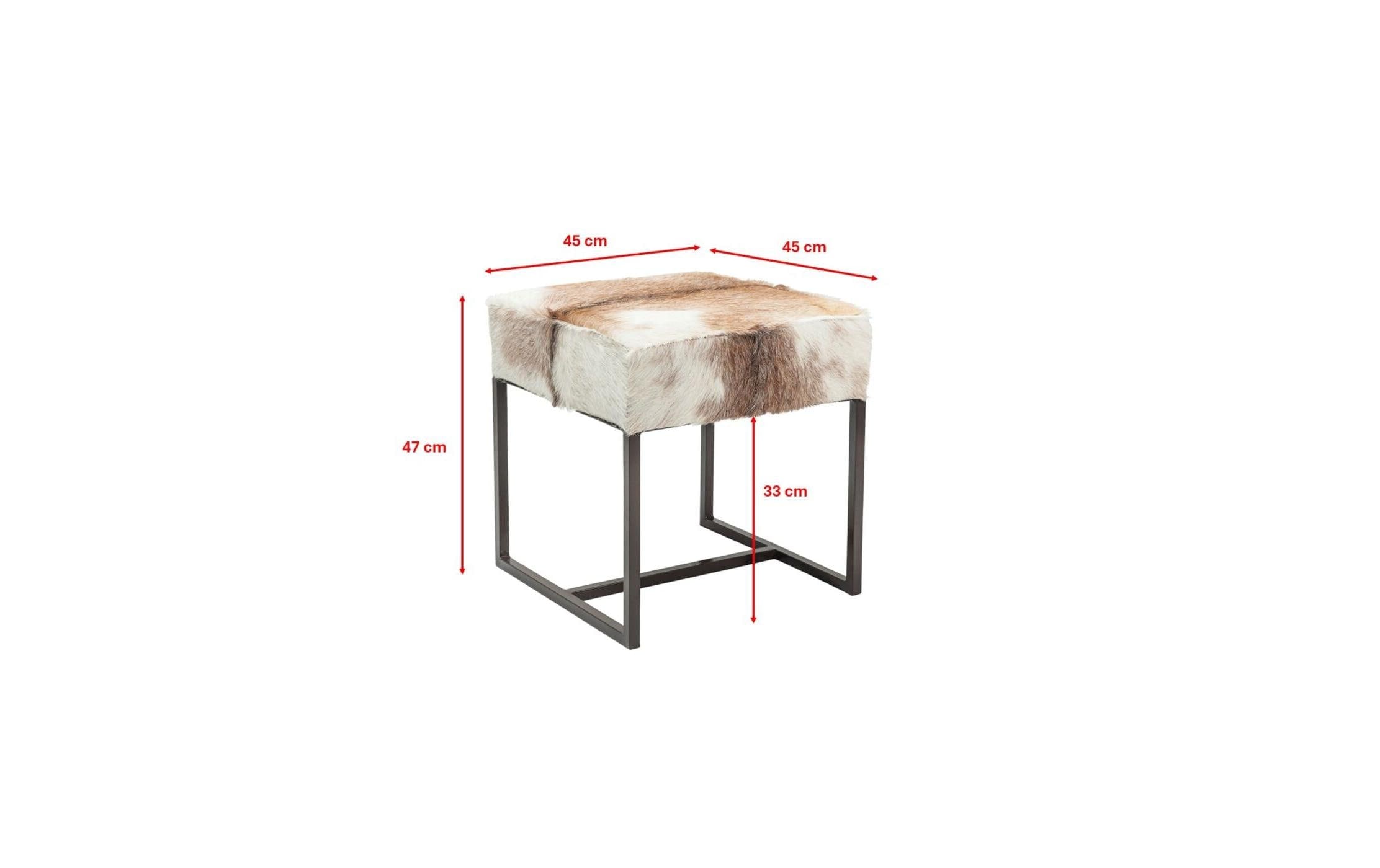 Kare Design Hocker »Country Life 45 x 47 cm«