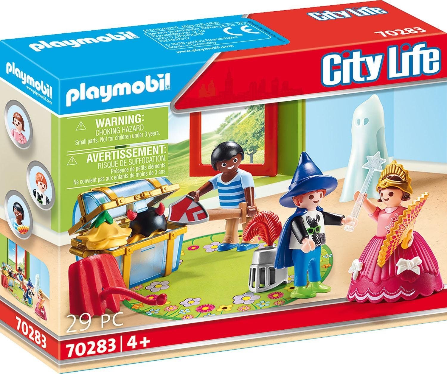 Image of Playmobil® Konstruktions-Spielset »Kinder mit Verkleidungskiste (70283), City Life«, (29 St.), Made in Germany bei Ackermann Versand Schweiz