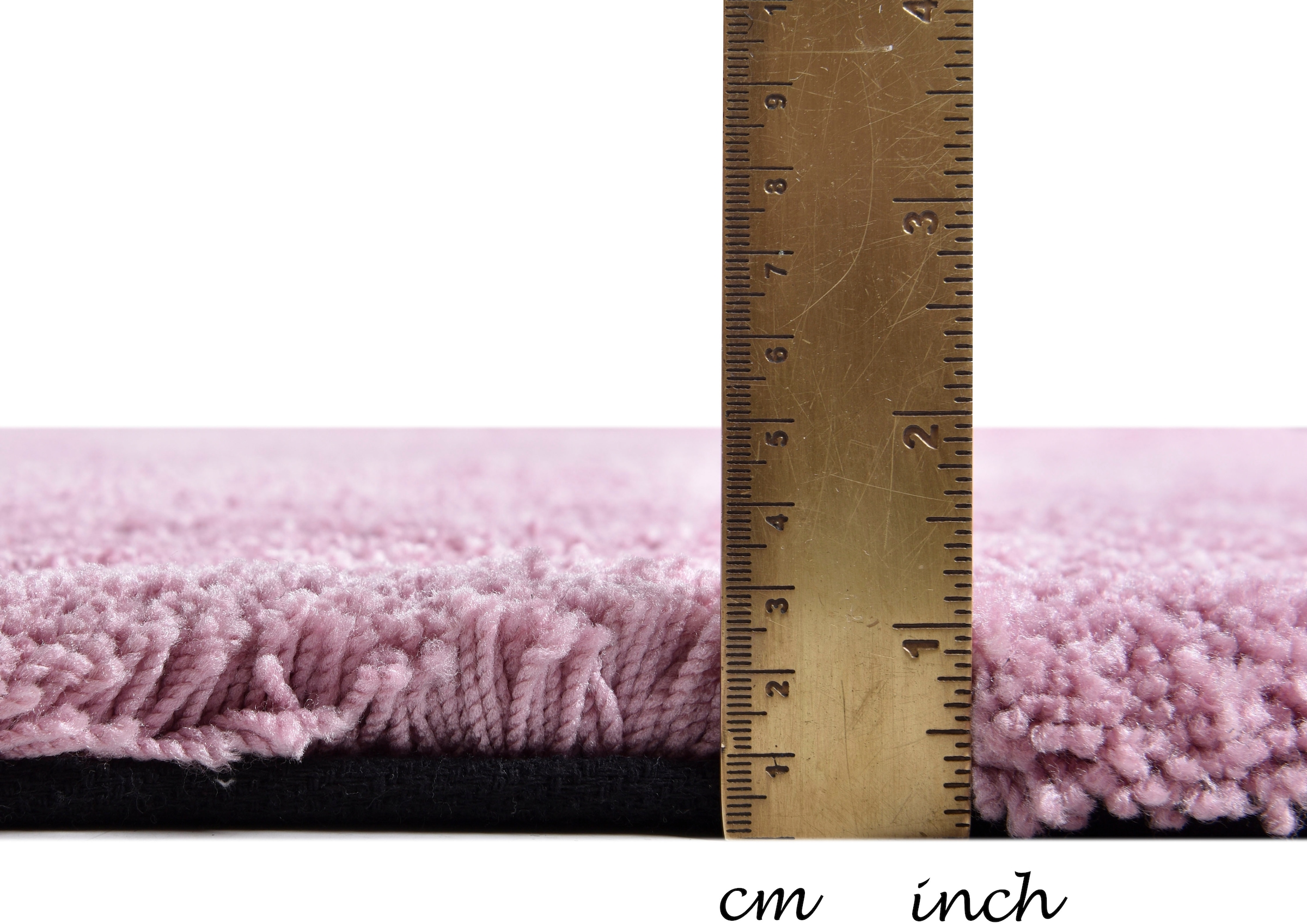 TOM TAILOR HOME Hochflor-Teppich »Shaggy Teppich Cozy«, rechteckig, 25 mm Höhe, Uni Farben, auch in Pastell Farben, weich & kuschelig