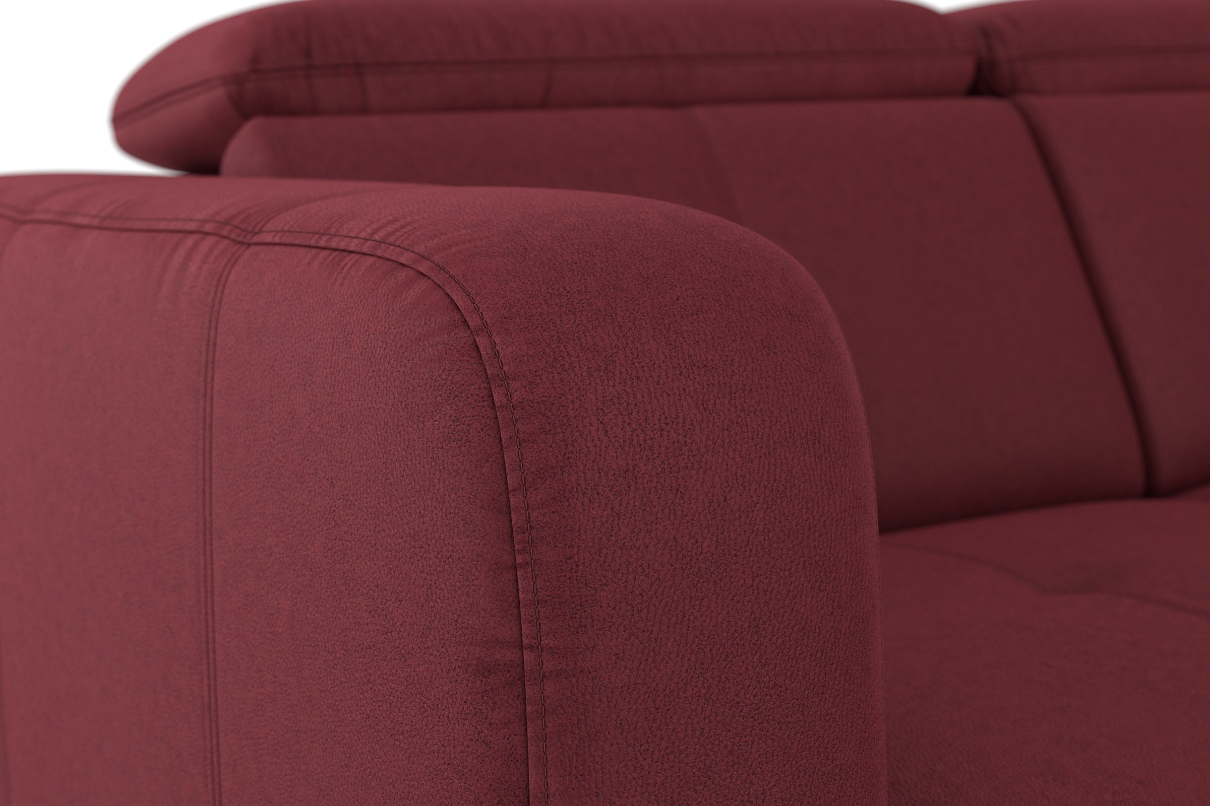 sit&more Ecksofa »Belluci L-Form«, inklusive Federkern, wahlweise mit Bettfunktion und Bettkasten