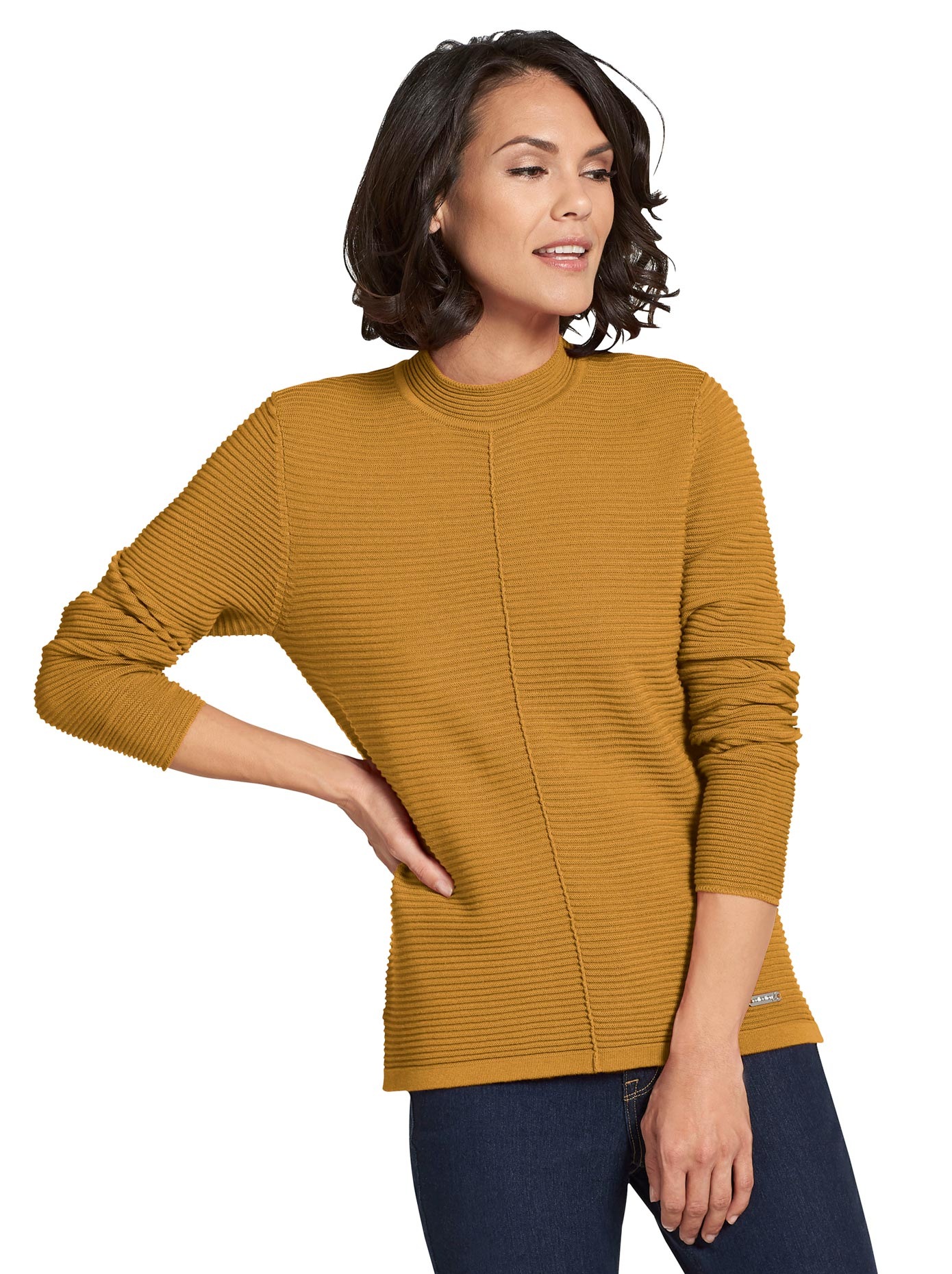Image of Casual Looks Stehkragenpullover »Pullover« bei Ackermann Versand Schweiz