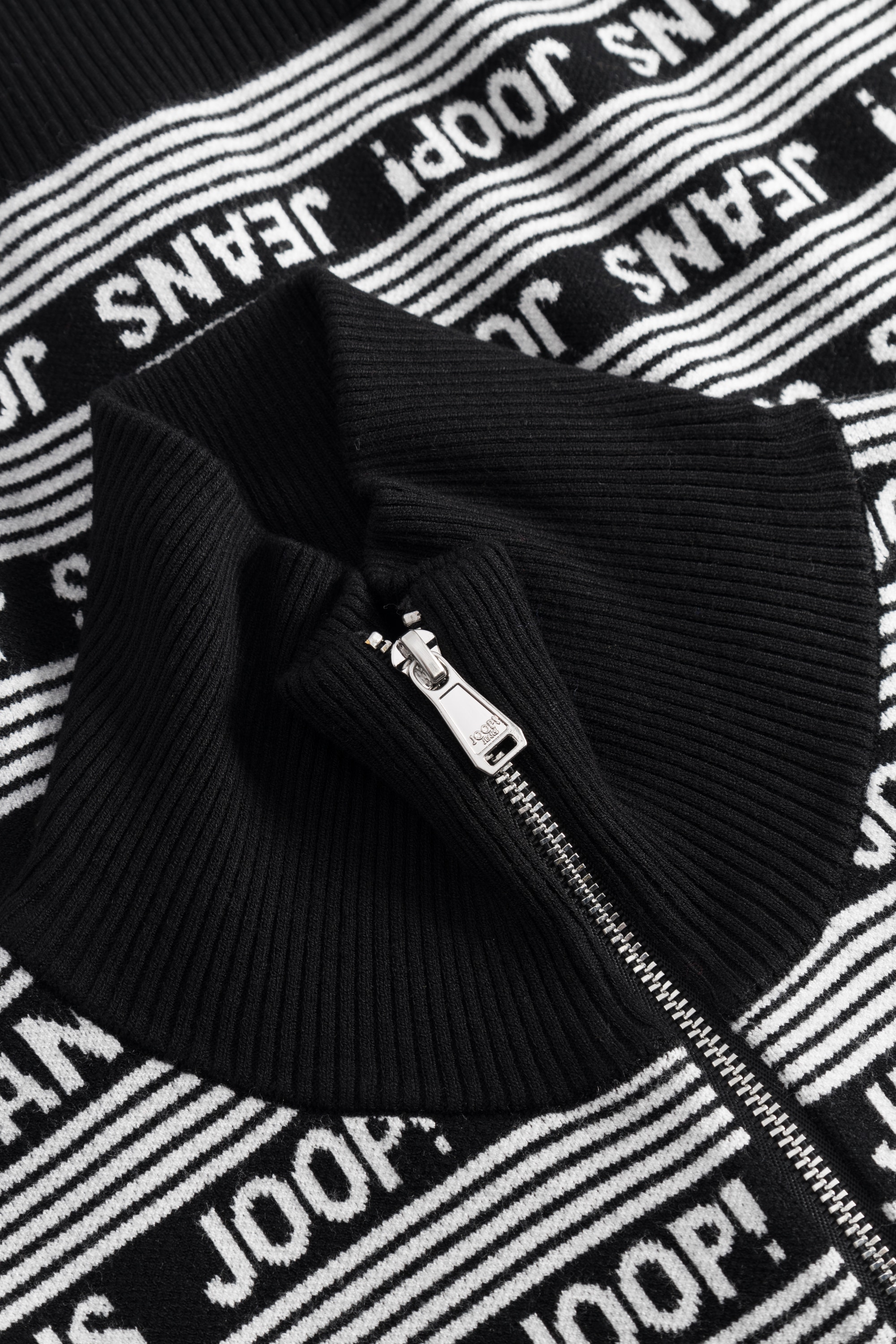 Joop Jeans Veste en tricot »Kadri«, mit Logoprint
