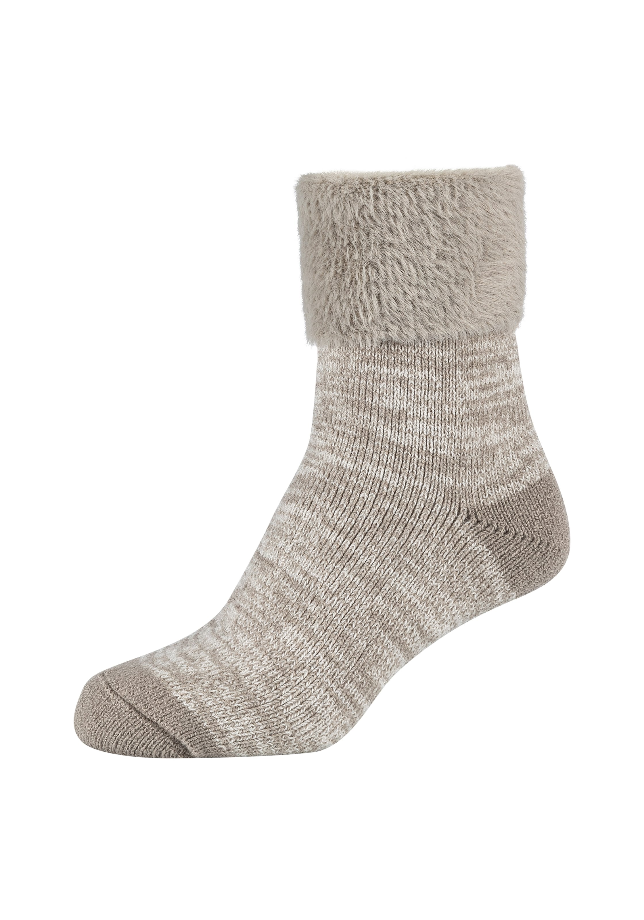 Camano Socken »warm & cozy« 2 Paar tlg. meliert, kuschelig weich