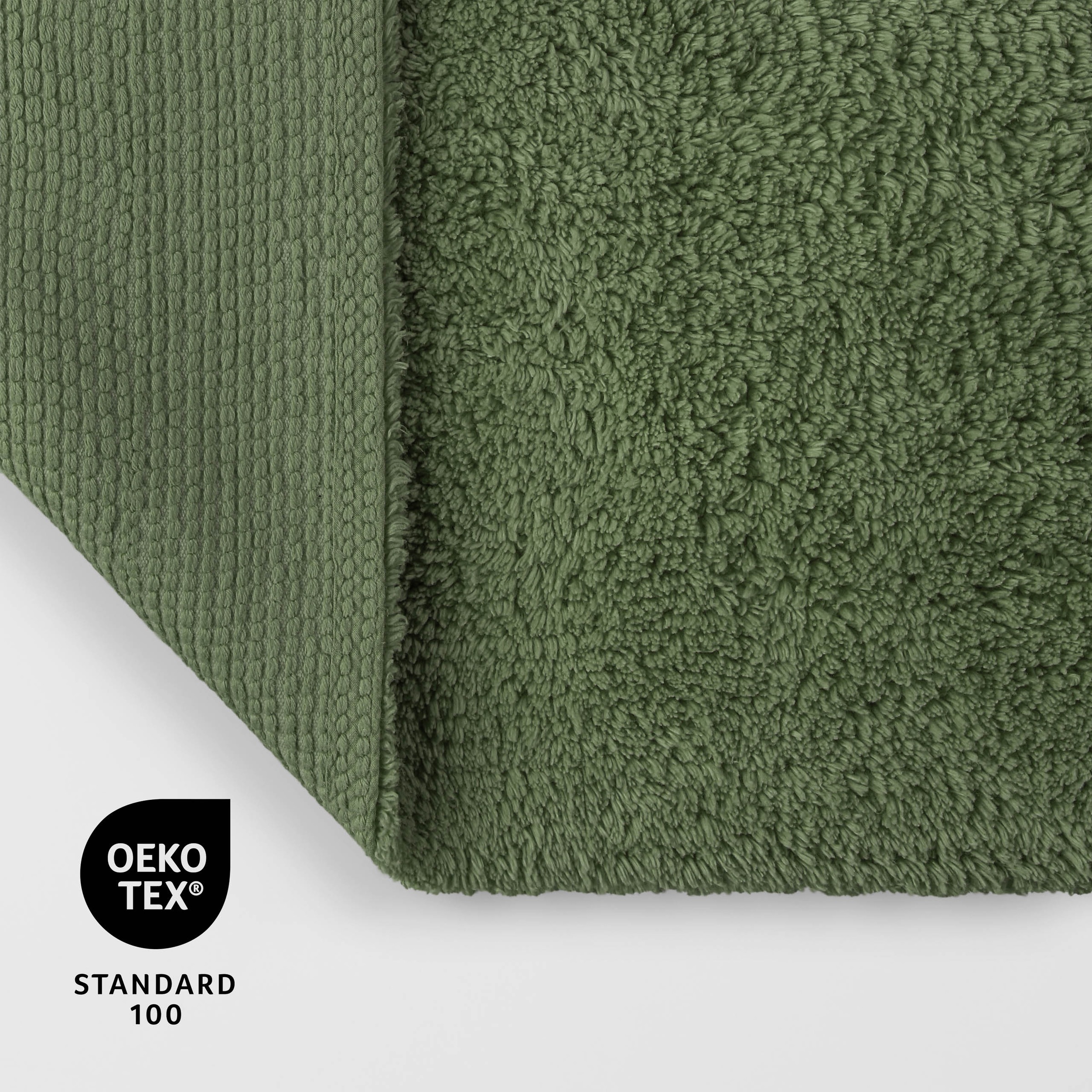 GOODproduct Badematte »Selenne« Höhe 20 mm rutschhemmend beschichtet fussbodenheizungsgeeignet Badteppich, getuftet, modern, Uni, antirutsch, flauschig, Baumwolle