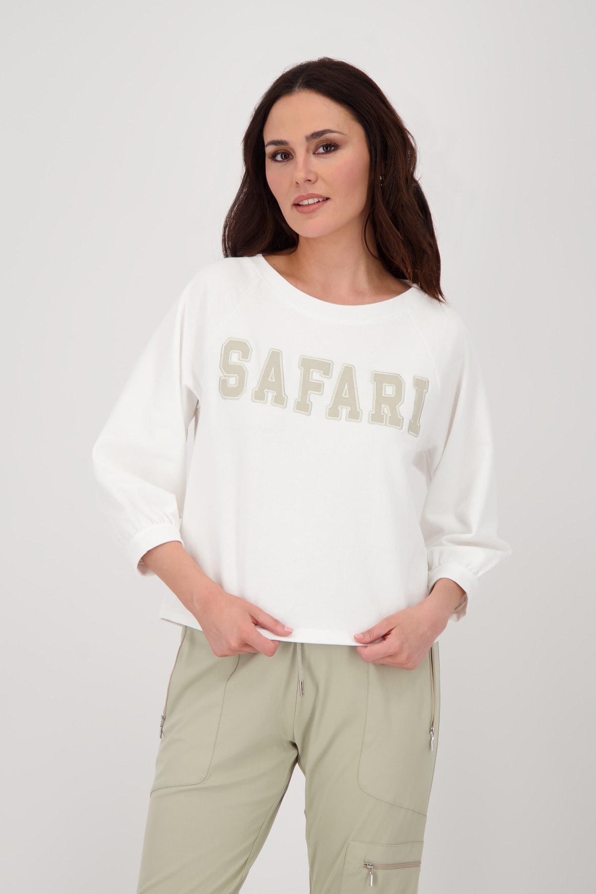 Image of Monari Sweatshirt, mit Schriftzug