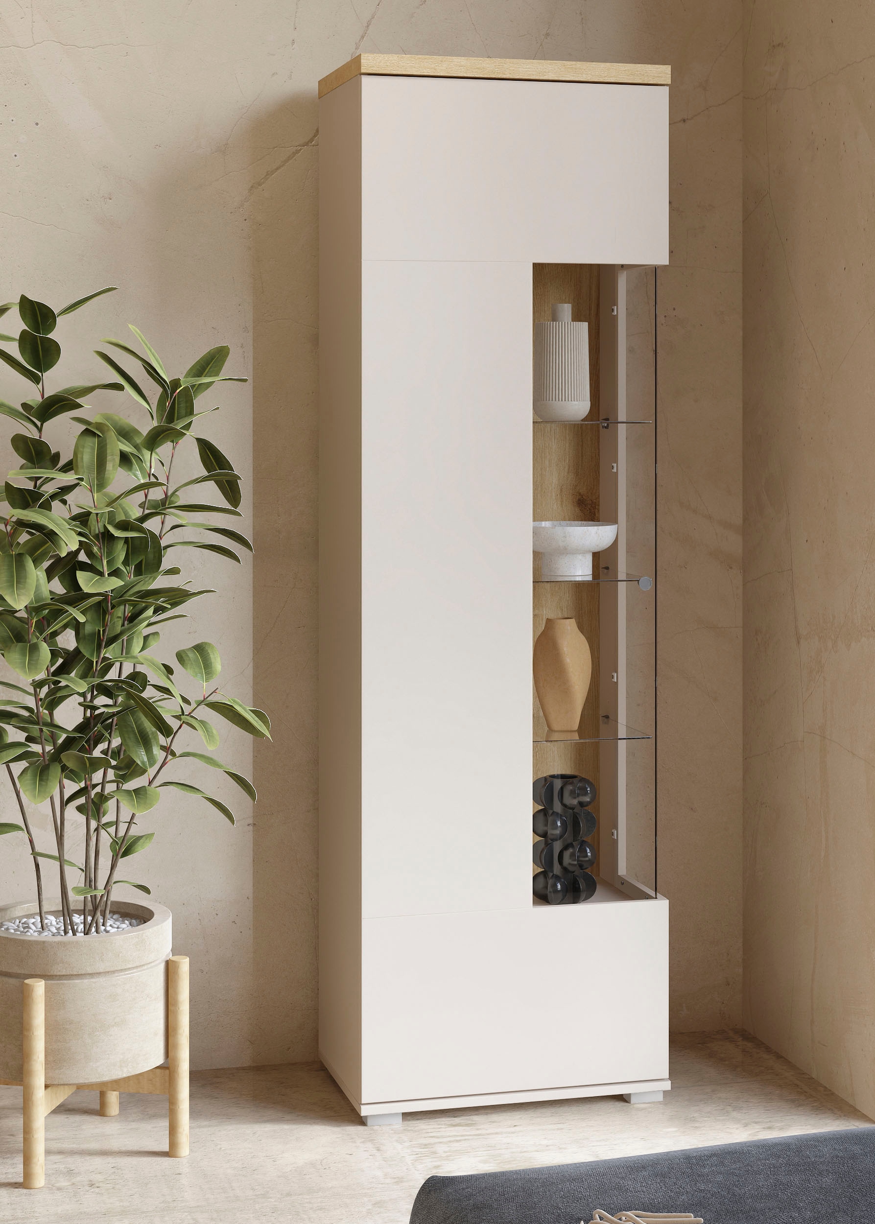 Home affaire Vitrine »Serio« Breite 55 cm