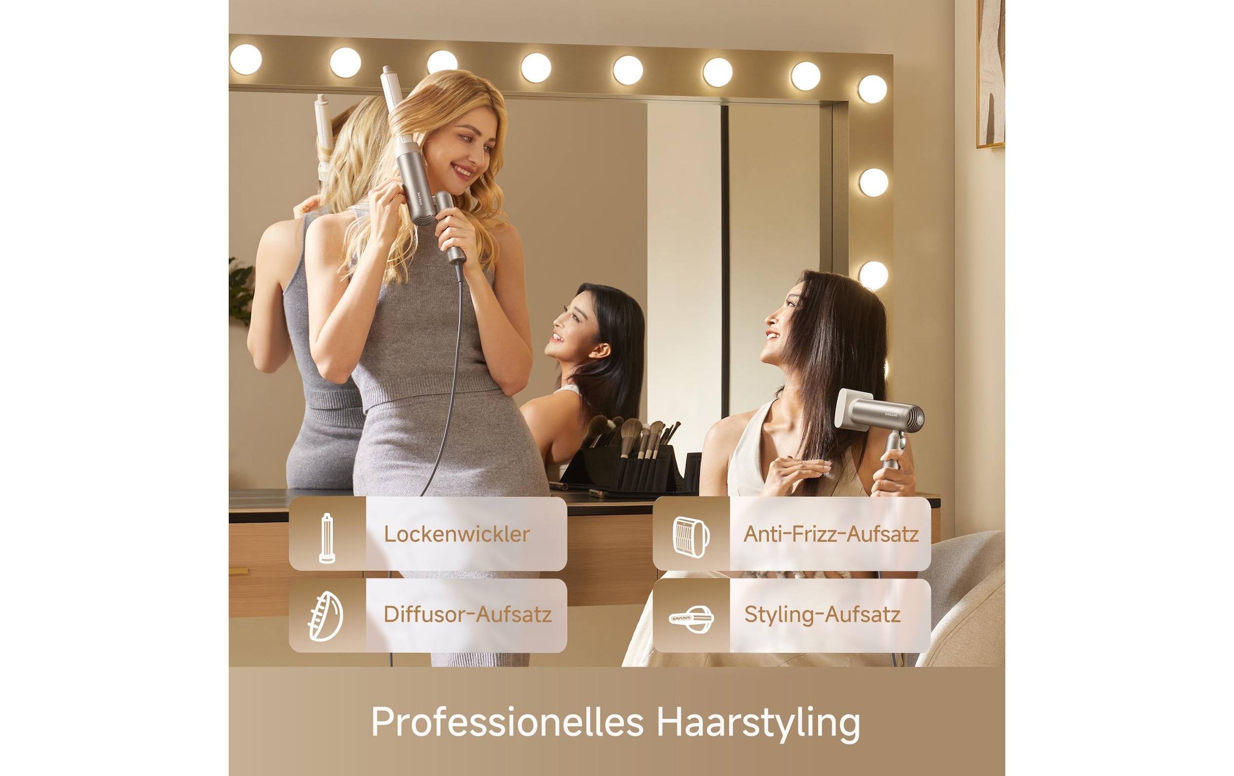 Dreame Sèche-cheveux »Pocket Pro« 1.300 W Föhn