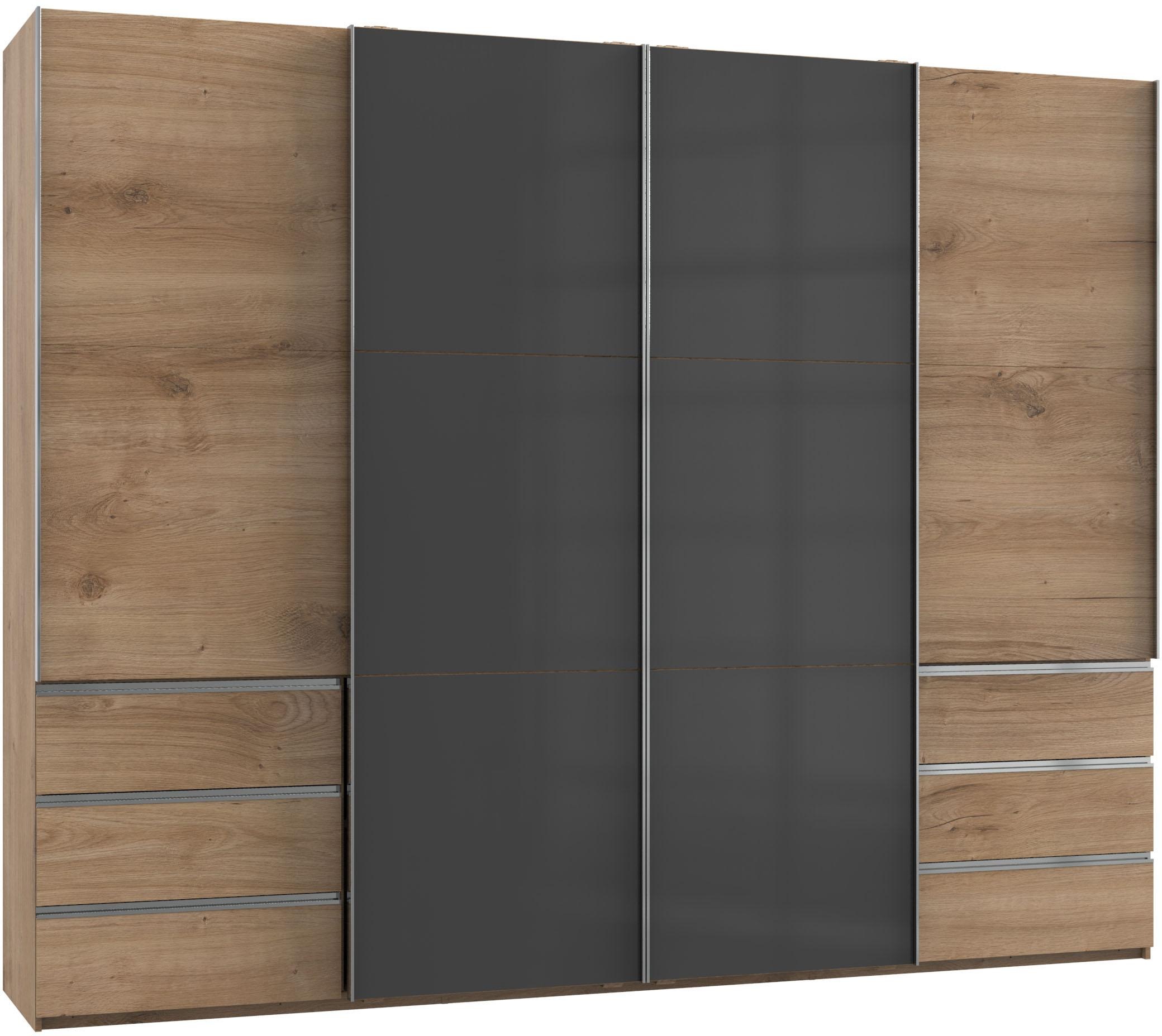 Wimex Armoire à portes coulissantes »Level by fresh to go« mit Glastüren und Synchronöffnung