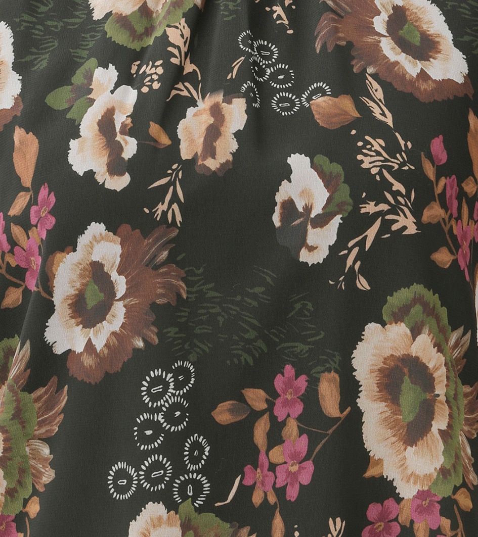 Aniston CASUAL Blouse à enfiler avec imprimé floral fantaisiste - NOUVELLE COLLECTION