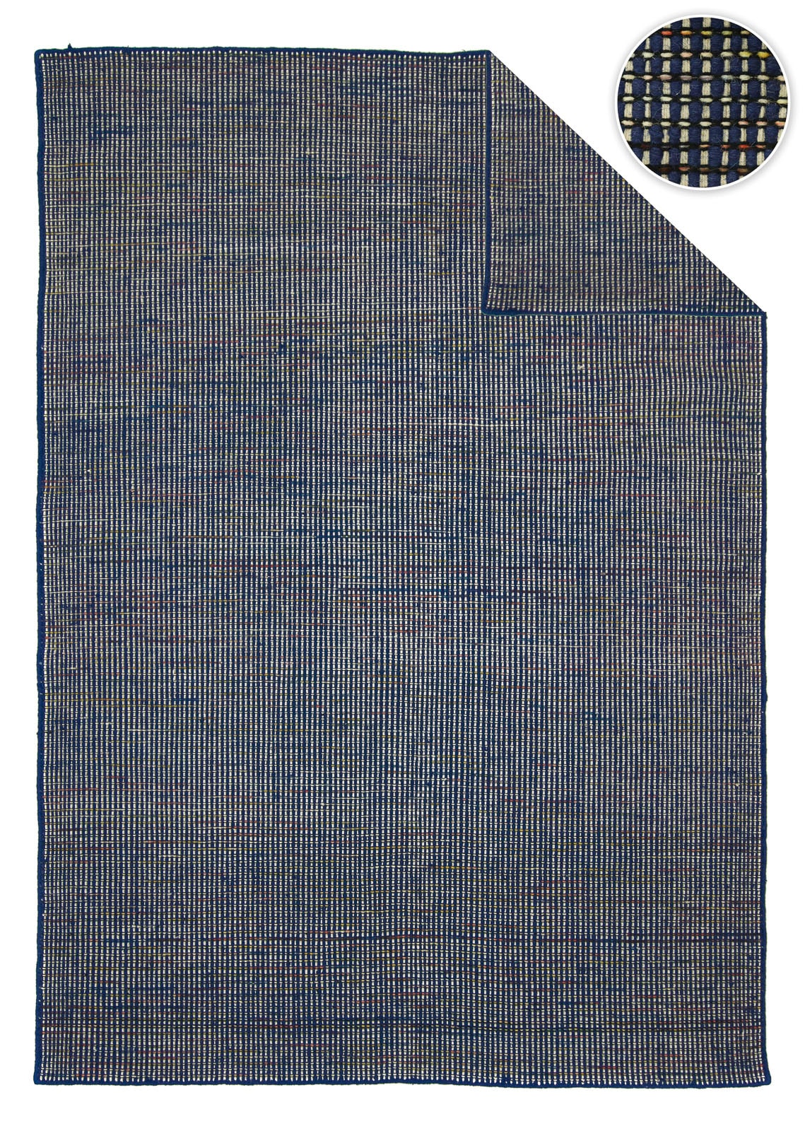morgenland Wollteppich »Arvin - Kelim Teppich - Trendy«, rechteckig, 1 mm Höhe, Flachgewebe