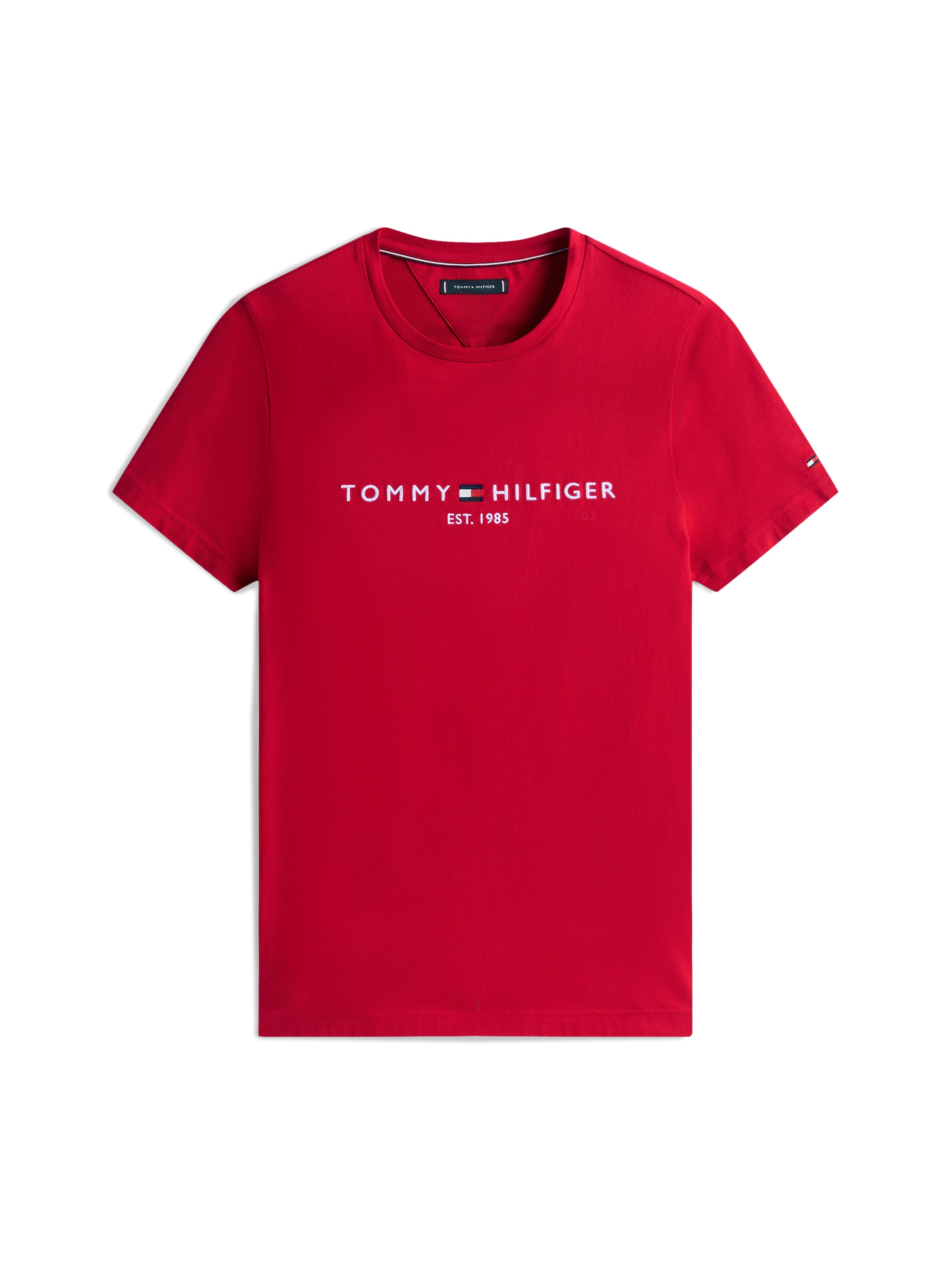 Tommy Hilfiger T-Shirt »TOMMY LOGO« aus reiner Baumwolle