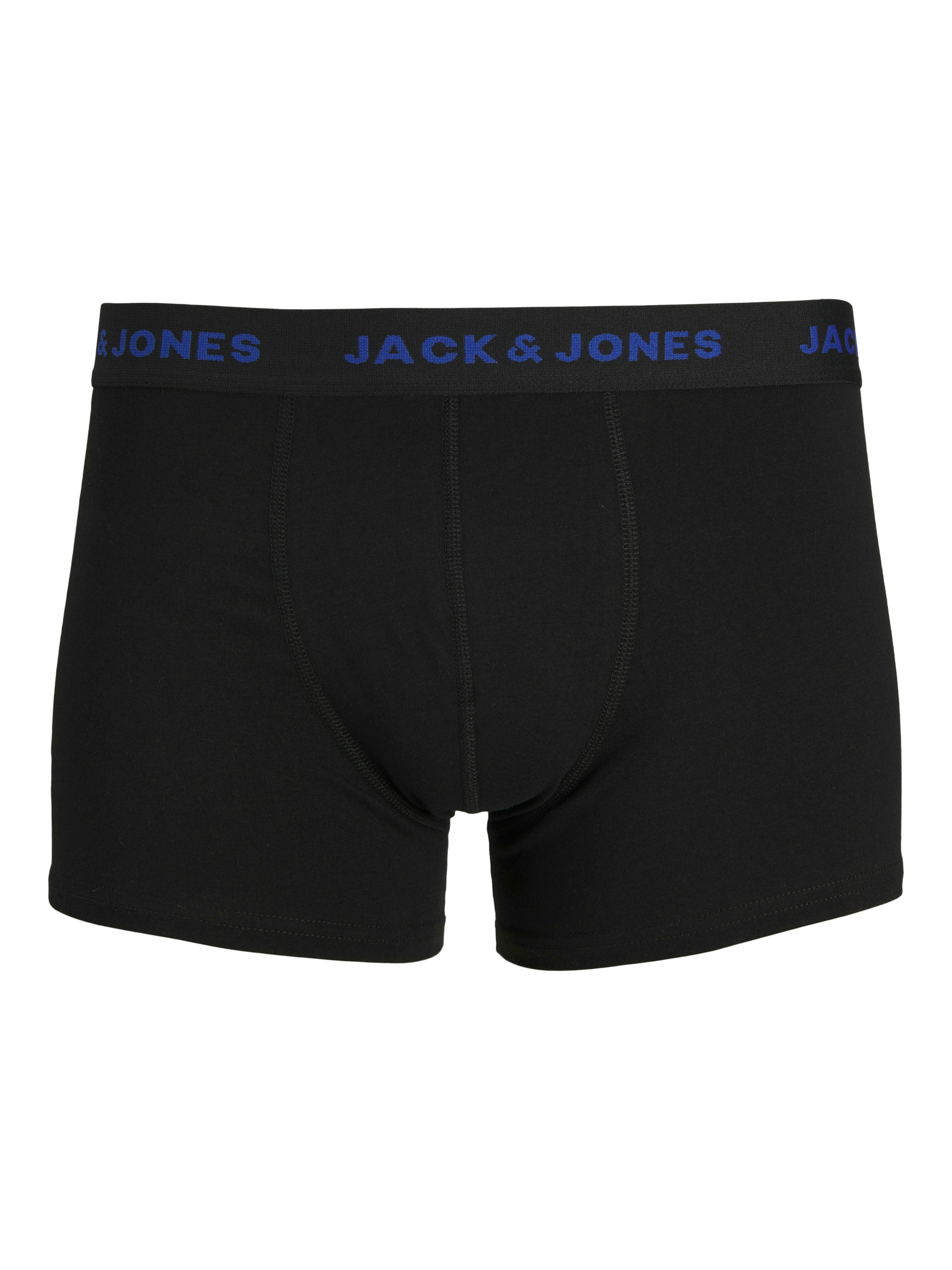 Jack & Jones Tronc »JACBLACK – Formschlüssige Boxershorts mit elastischem Bund« Packung, 5 cuis unifarben, casual, körpernah, Jersey
