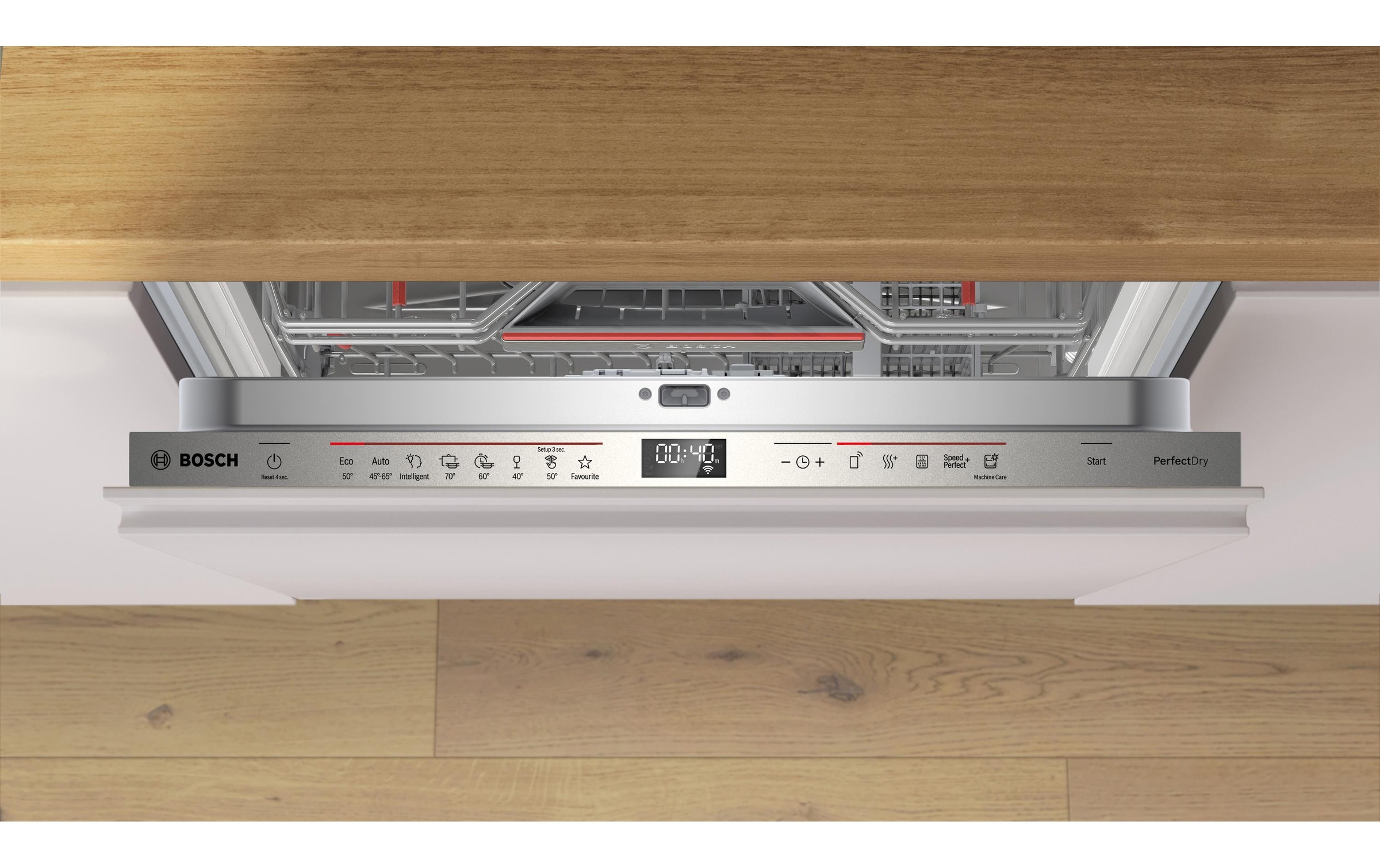 BOSCH vollintegrierbarer Geschirrspüler »SMV6ZDX16E«, 13 Massgedecke