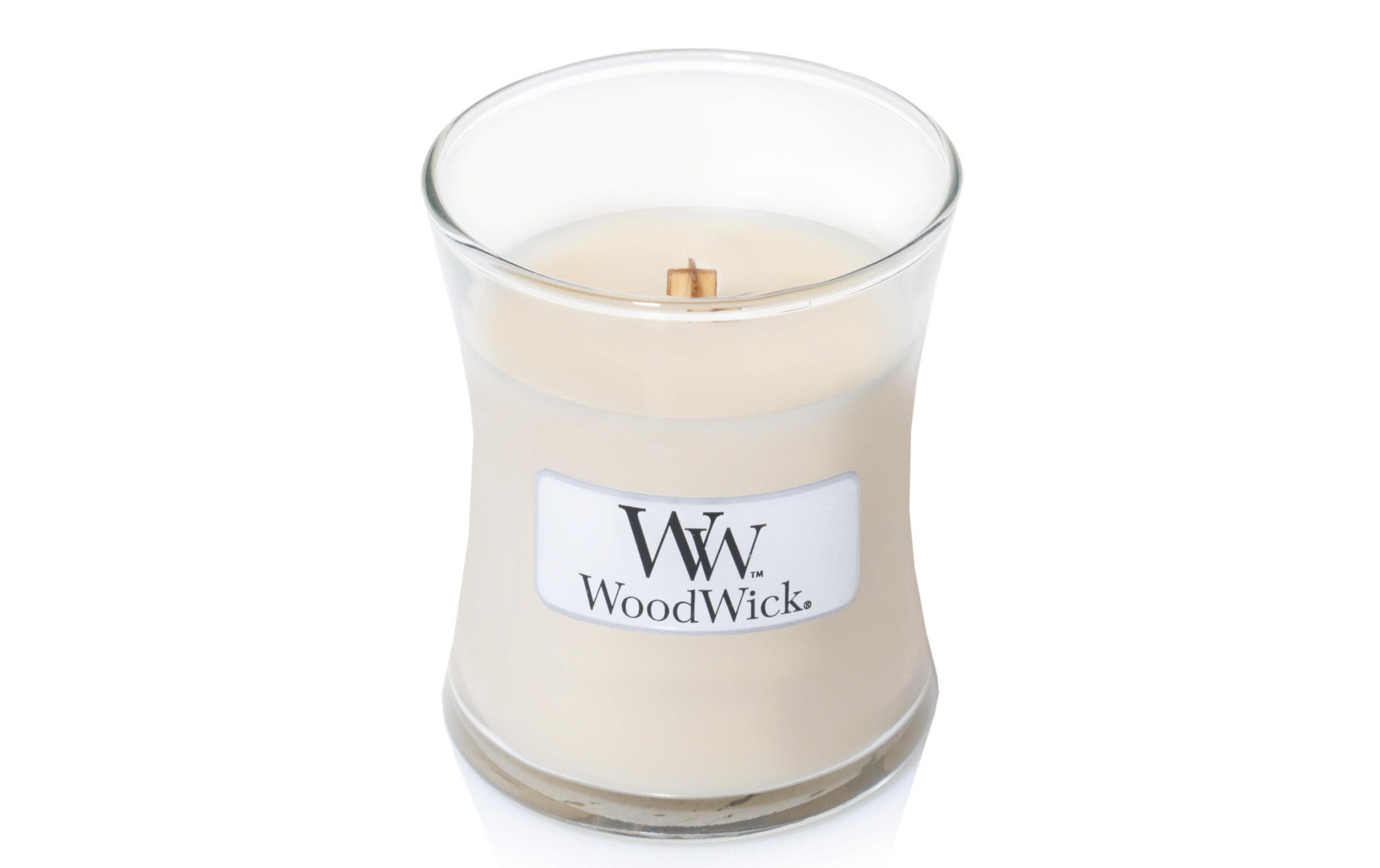 Image of Woodwick Duftkerze "Vanille Bean Mini Jar"