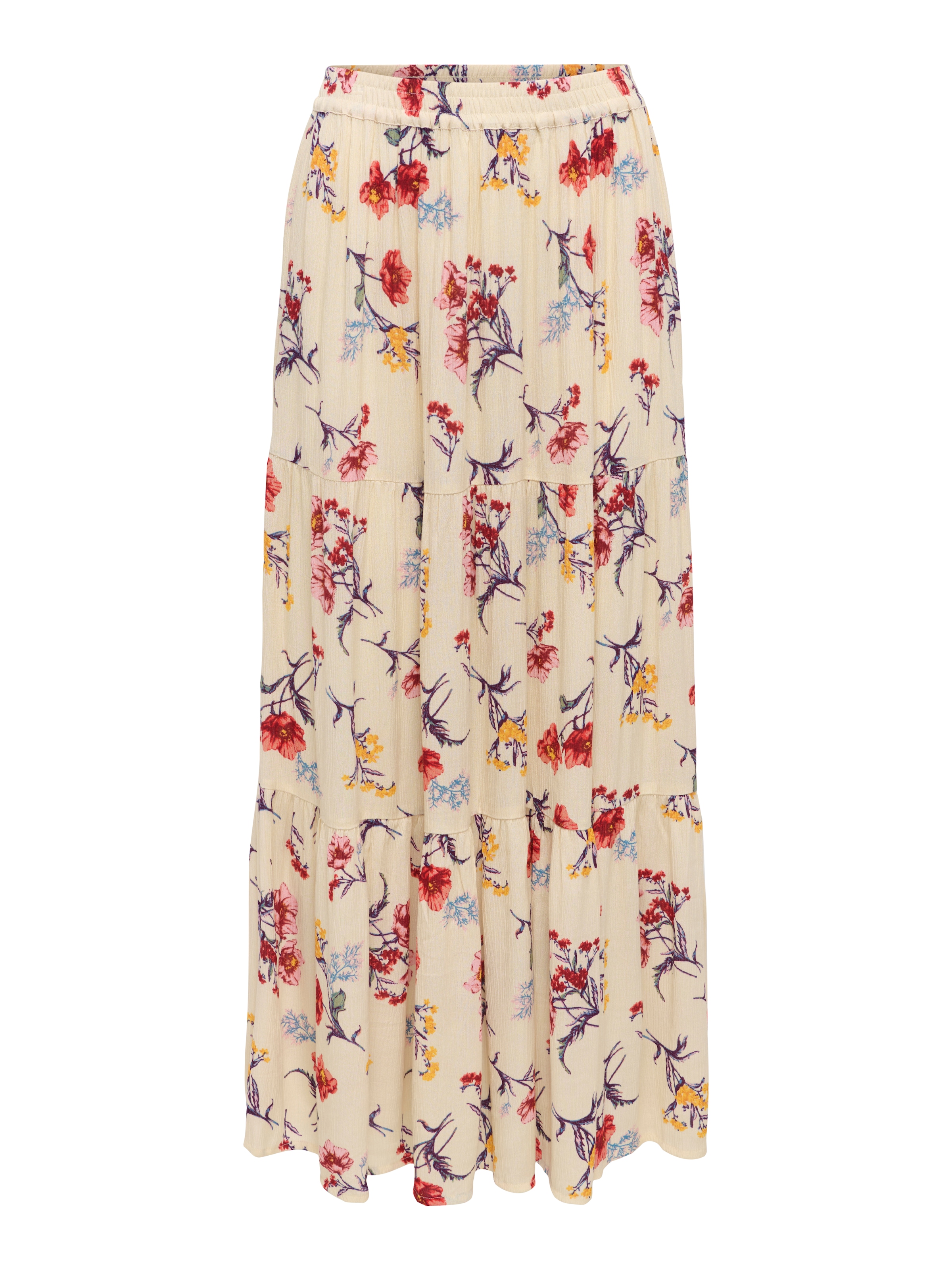 ONLY Maxi jupe »ONLLUNA LONG SKIRT WVN« Viskose